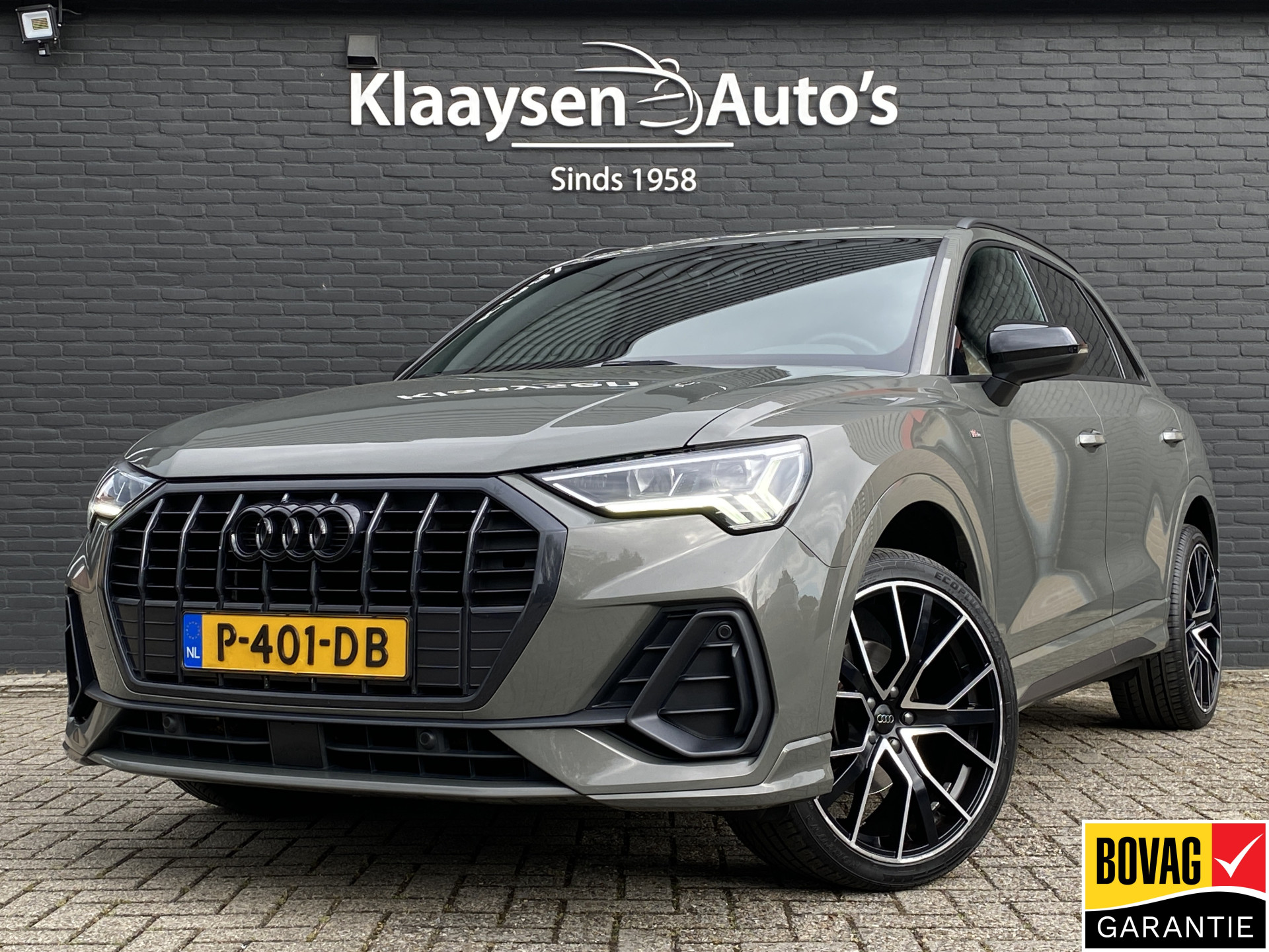 Audi Q3 35 TFSI 150 pk S Line AUT. | zwart optiek | 20'' lichtmetalen velgen | adaptieve cruise | sportstoelen | apple carplay | led kopl.
