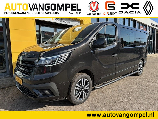 Renault Trafic 170PK L2H1 Extra DC DUBBEL CABINE | ANNIVERSARY BLACK EDITION | CAMERA | Stoelverwarming | NAVI