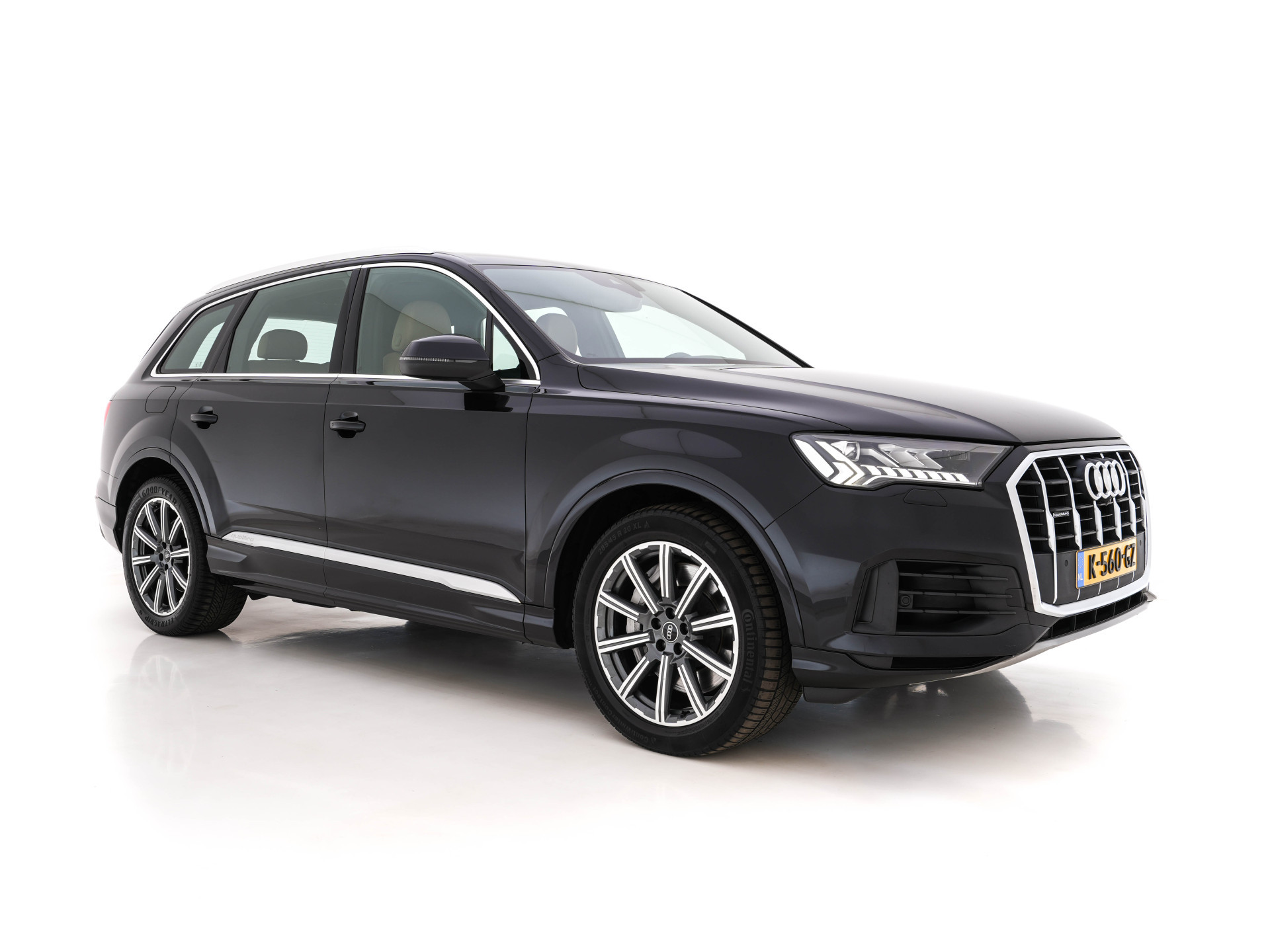 Audi Q7 55 TFSI E Quattro Pro Line Plus (INCL-BTW) *LUXURY-LEATHER | HD-MATRIX-LED | BANG/OLUFSEN-SURROUND  | DIGI-COCKPIT | COMFORT-SEATS | KEYLESS | CAMERA | NAVI-FULLMAP | DAB+ | AMBIENT-LIGHT | ECC | PDC | CRUISE | TOWBAR | 20'