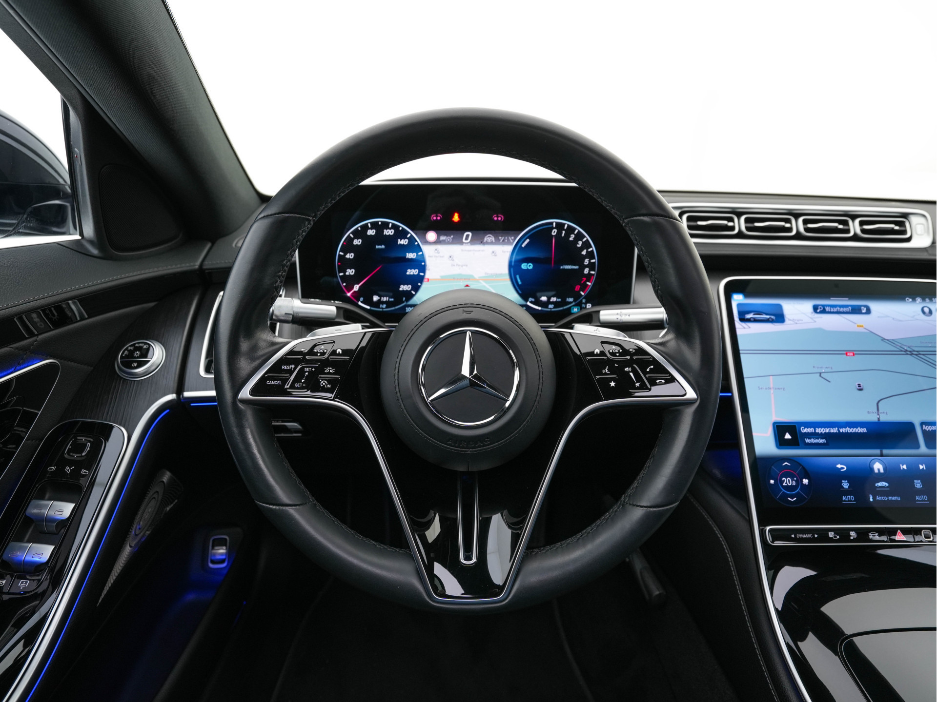 Mercedes-Benz S-klasse 580 e 4MATIC Lang [ Plug-In ] (INCL-BTW) Aut. *PANO | NAVI-FULLMAP | DISTRONIC | BURMESTER-AUDIO | TOP-VIEW | KEYLESS | FULL-LED | DIGITAL-COCKPIT | AMBIENT-LIGHT | HEATED/VENTILATED-SEATS |...*