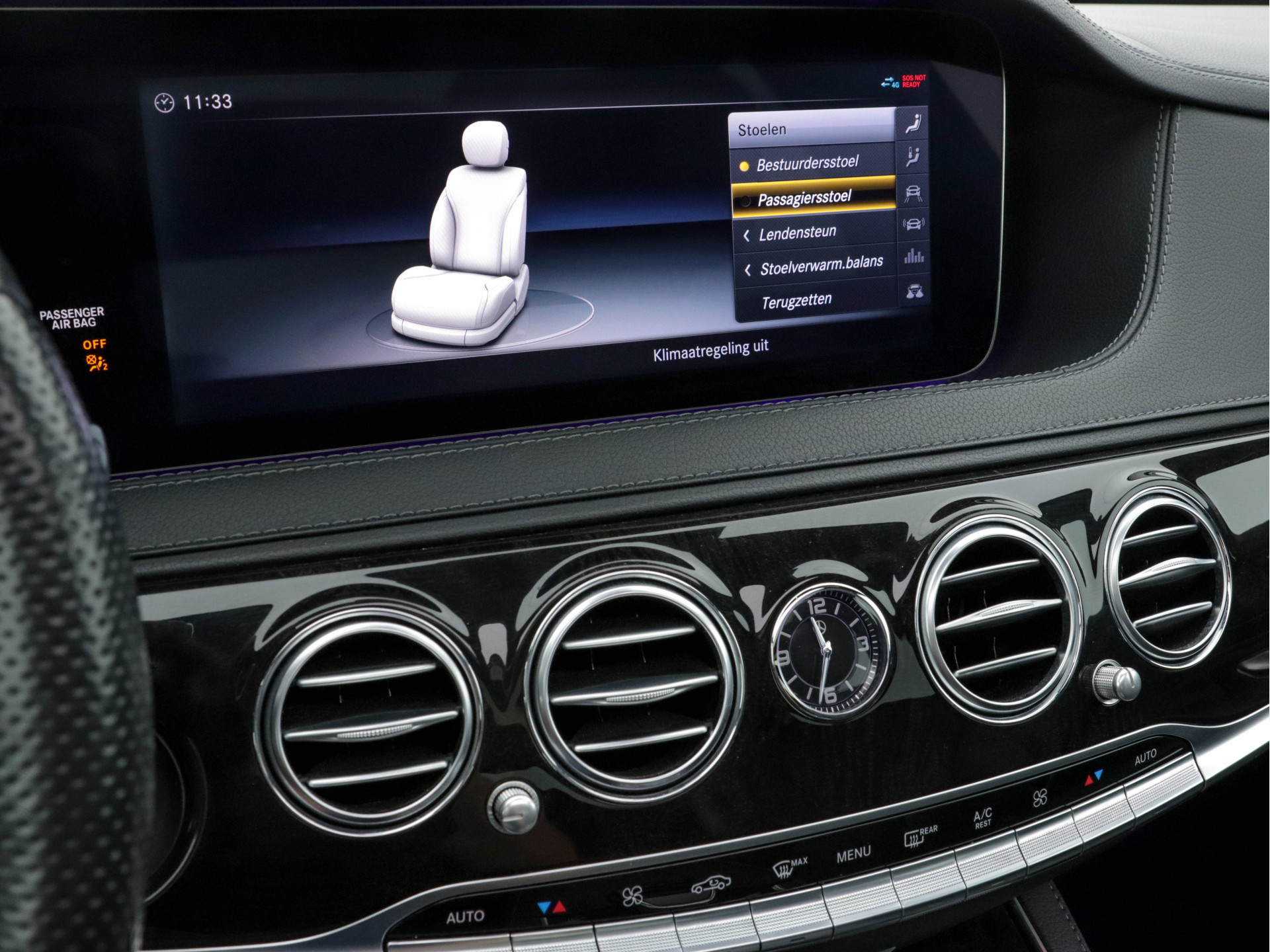 Mercedes-Benz S-klasse 400d 4-Matic Lang Aut. *PANO | DISTRONIC | BURMESTER-AUDIO | TOP-VIEW | KEYLESS | BLIND-SPOT | AIRMATIC | FULL-LEATHER  | FULL-LED |  MEMORY-PACK  | WIDE-SCREEN-DIGI-COCKPIT | AMBIENT-LIGHTNING |  HEATED/VENTI