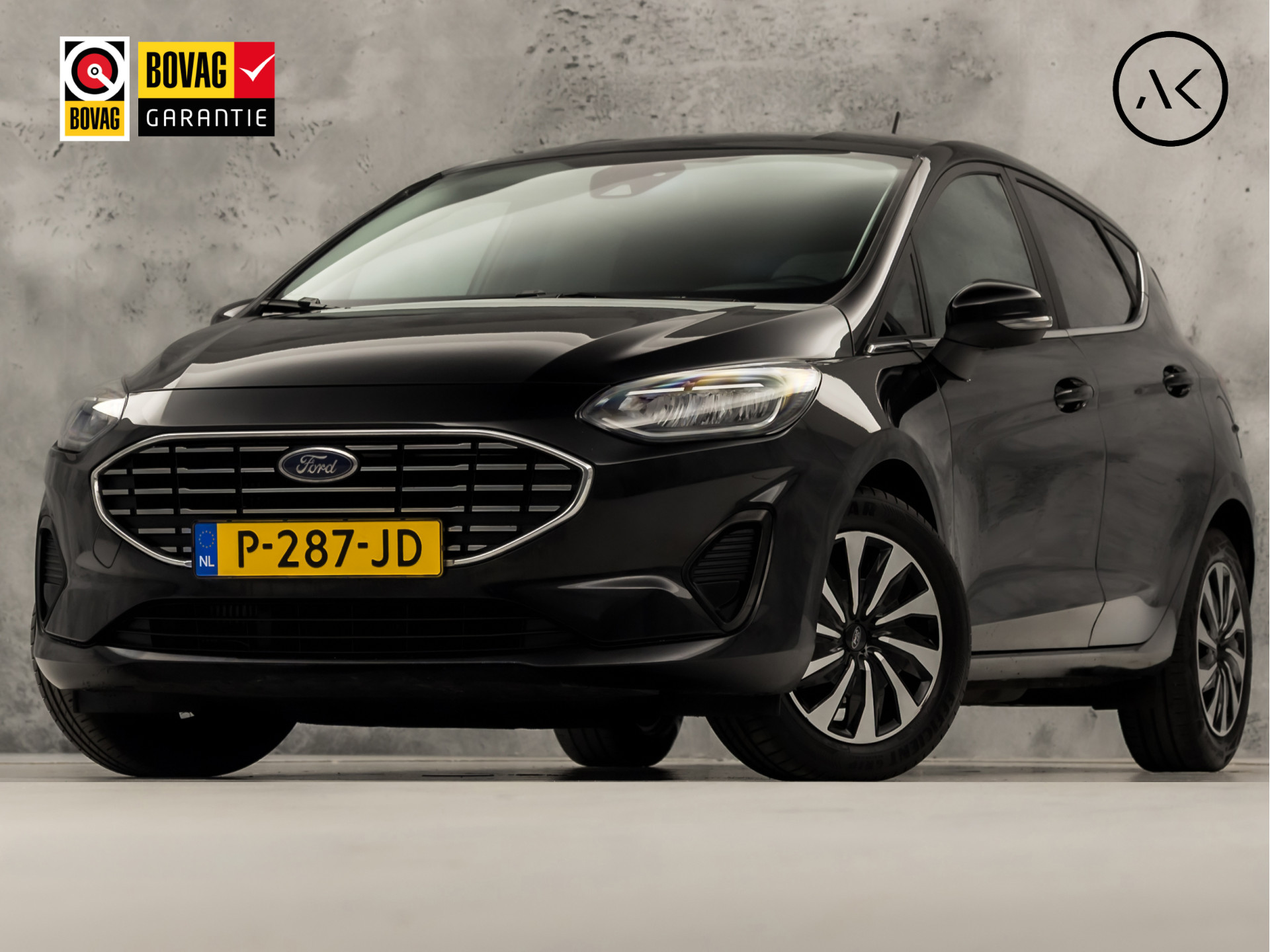 Ford Fiesta 1.0 EcoBoost Hybrid Titanium Sport (APPLE CARPLAY, GROOT NAVI, CLIMATE, GETINT GLAS, PARKEERSENSOREN, SPORTSTOELEN, LM VELGEN, CRUISE, NIEUWSTAAT)