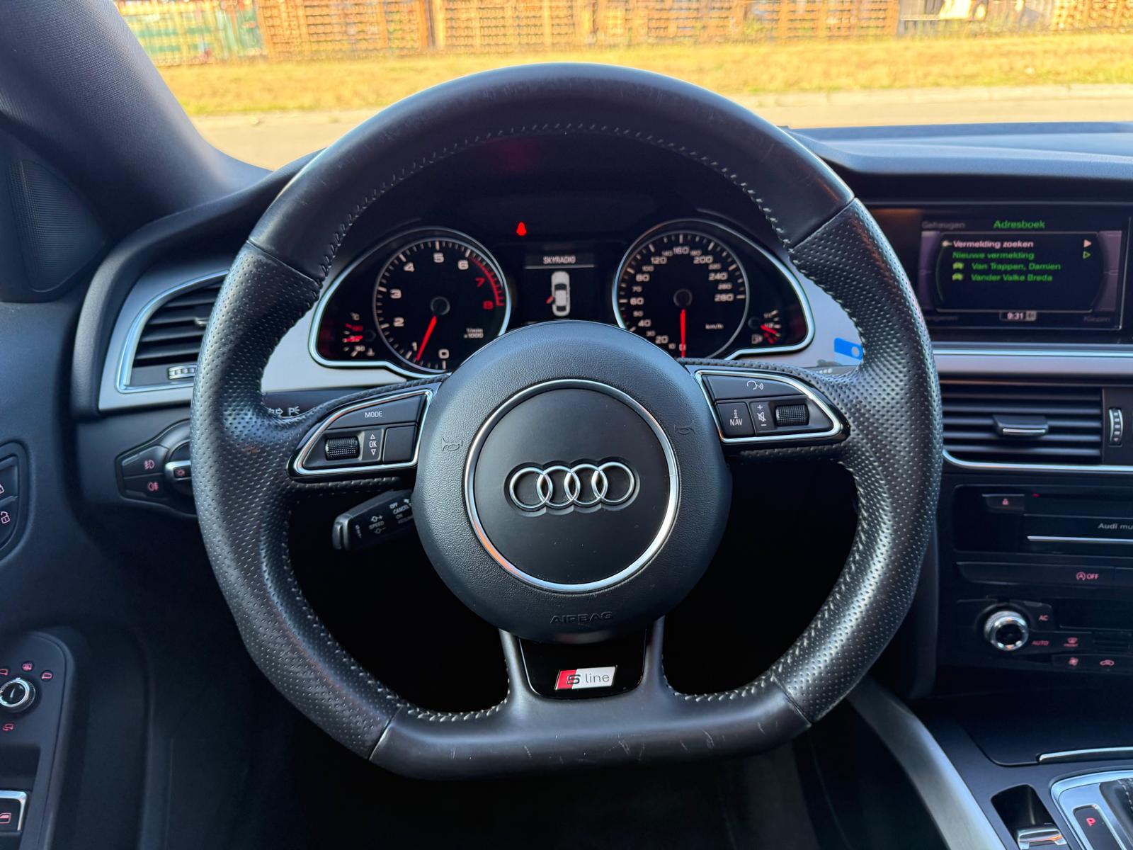 Audi A5 Sportback 1.8 TFSI S Edition | 3E EIGENAAR | 3/6/12 MND GARANTIE | SCHUIFDAK | AUTOMAAT | CRUISE | AIRCO | NAVI | S-LINE | XENON |