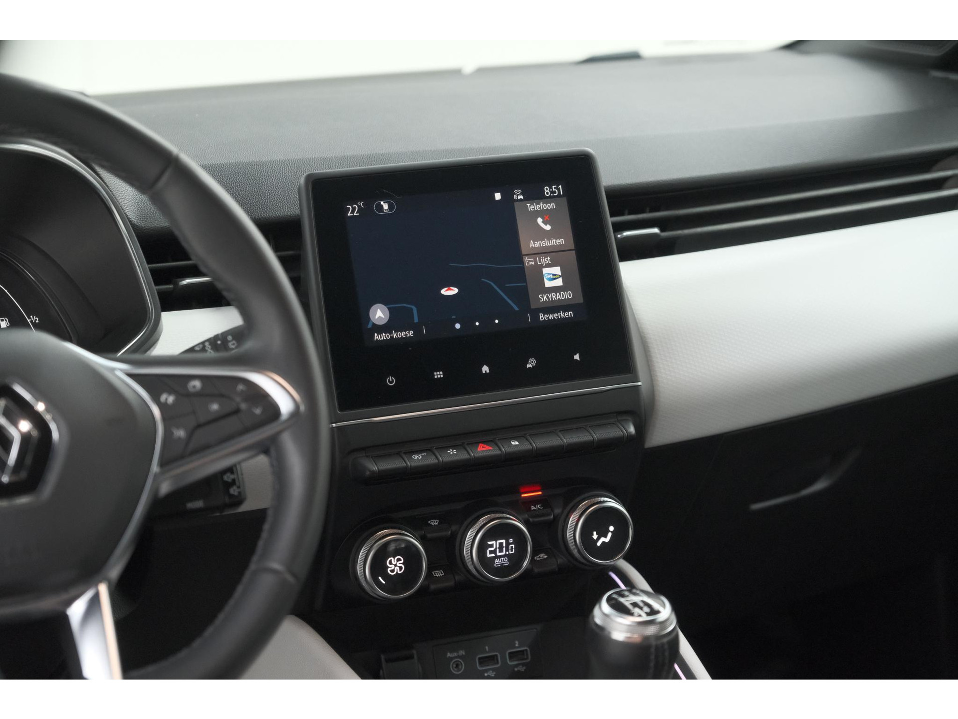 Renault Clio TCe 100 Intens | Dodehoekdetectie | Camera | Apple Carplay | Parkeersensoren