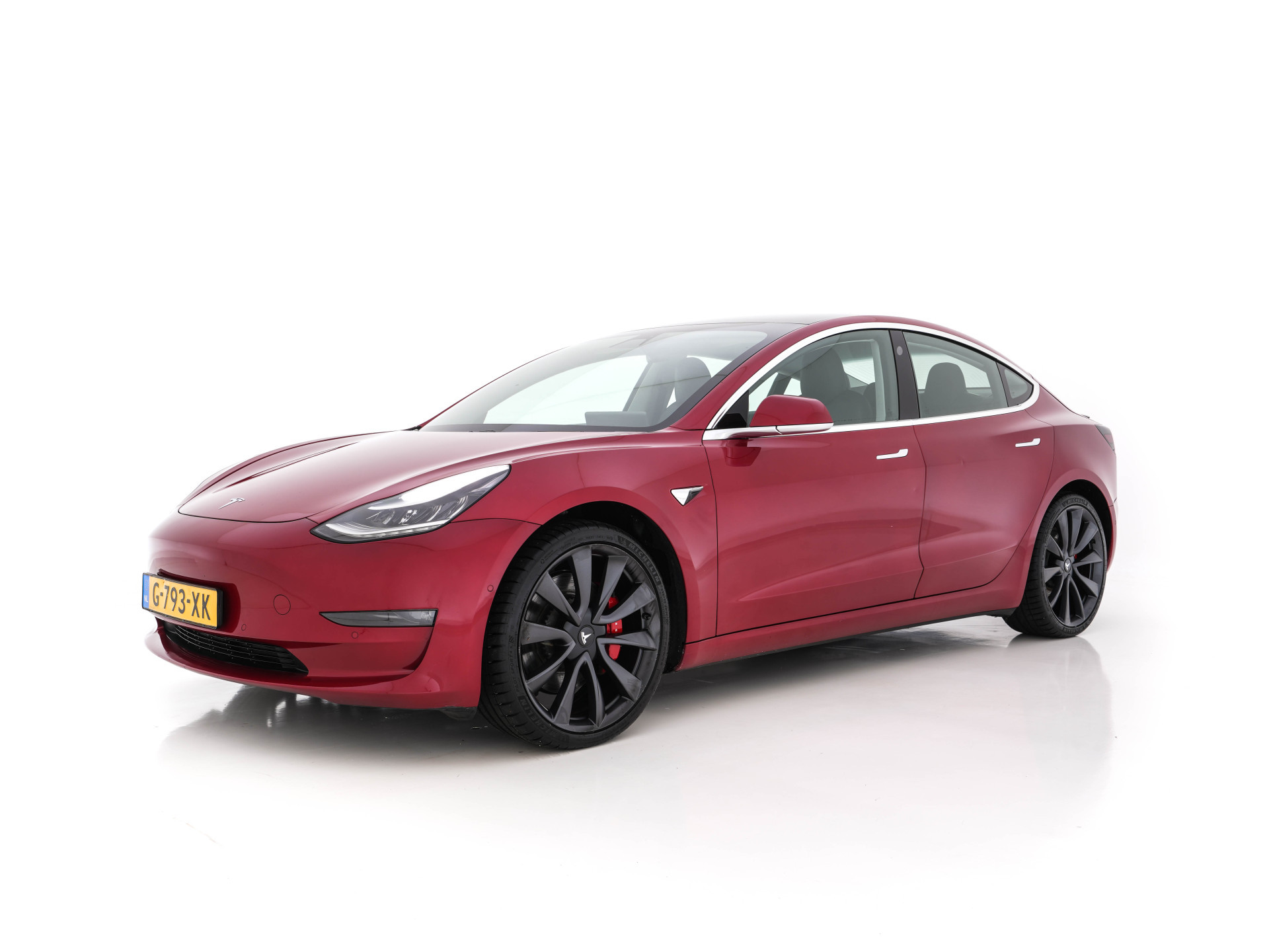 Tesla Model 3 Performance 75 kWh AWD [ Fase-3 ] (INCL-BTW) Aut. *PANO | AUTO-PILOT | FULL-LED | NAPPA-LEATHER | DIGI-COCKPIT | ADAPT.CRUISE | KEYLESS | SURROUND-VIEW | DAB | APP-CONNECT | MEMORY-PACK | LANE-ASSIST | SPORT-SEATS | 20"ALU*