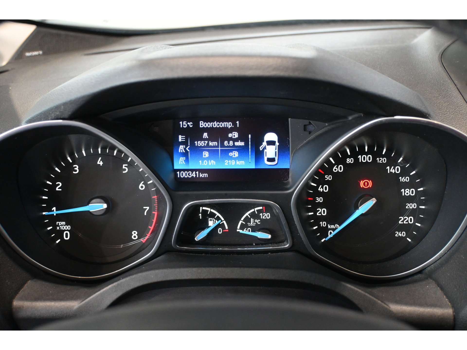 Ford C-Max 1.0 Titanium Clima Cruise control Navigatie Rijklaarprijs Inruil Mogelijk!