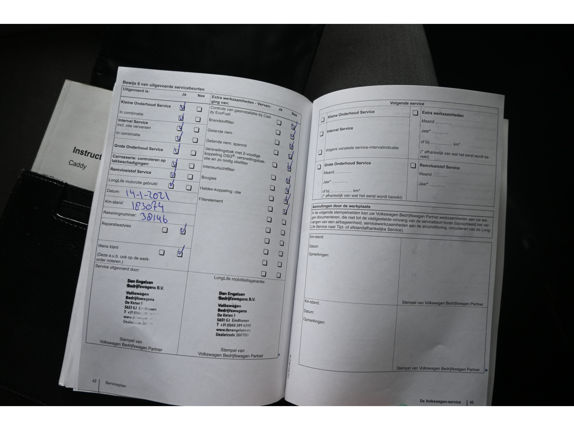 Volkswagen Caddy 1.6 TDI Maxi BMT Airco Cruise Control Goed Onderhouden! Inruil Mogelijk!
