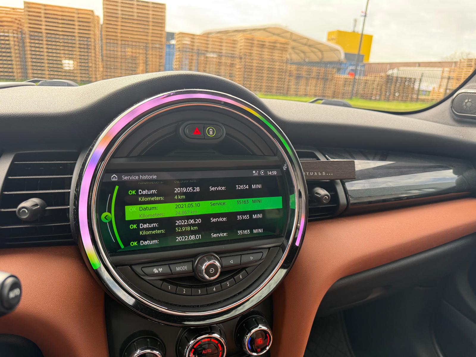 MINI Mini 2.0 John Cooper Works Chili | 1E EIGENAAR | 3/6/12MND GARANTIE | 230PK | PANO | ACC | CARPLAY | LED | HEAD-UP | NAVI | DAB |