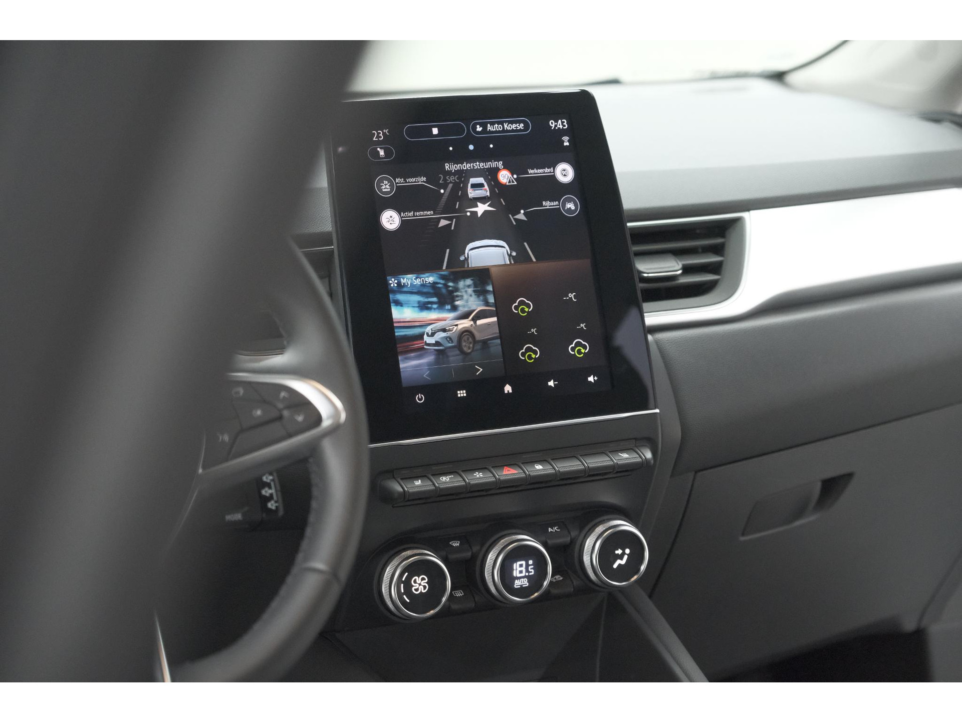 Renault Captur Mild Hybrid 140 EDC Techno | Camera | 9.3 Inch Scherm | Apple Carplay | Parkeersensoren | Allseason Banden | Stoelverwarming