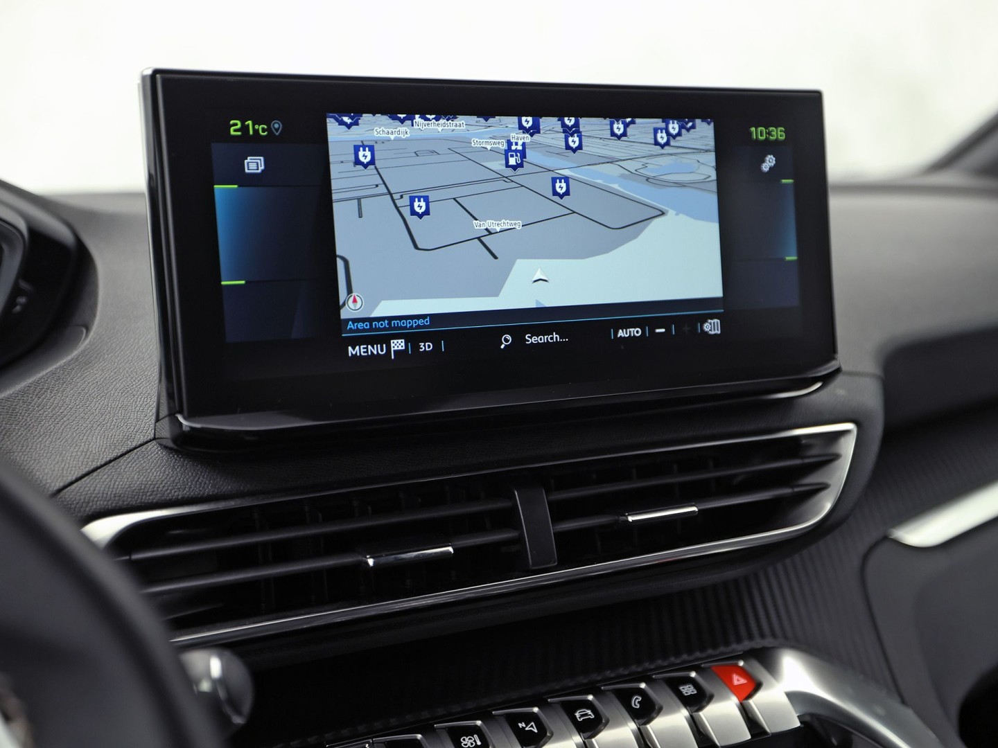 Peugeot 3008 1.6 HYbrid 225 Allure Sport 225Pk Automaat (APPLE CARPLAY, GROOT NAVI, 99% SOH, 360 CAMERA, LEDER, SPORTSTOELEN, ZWART HEMEL, GETINT GLAS, NIEUWSTAAT)