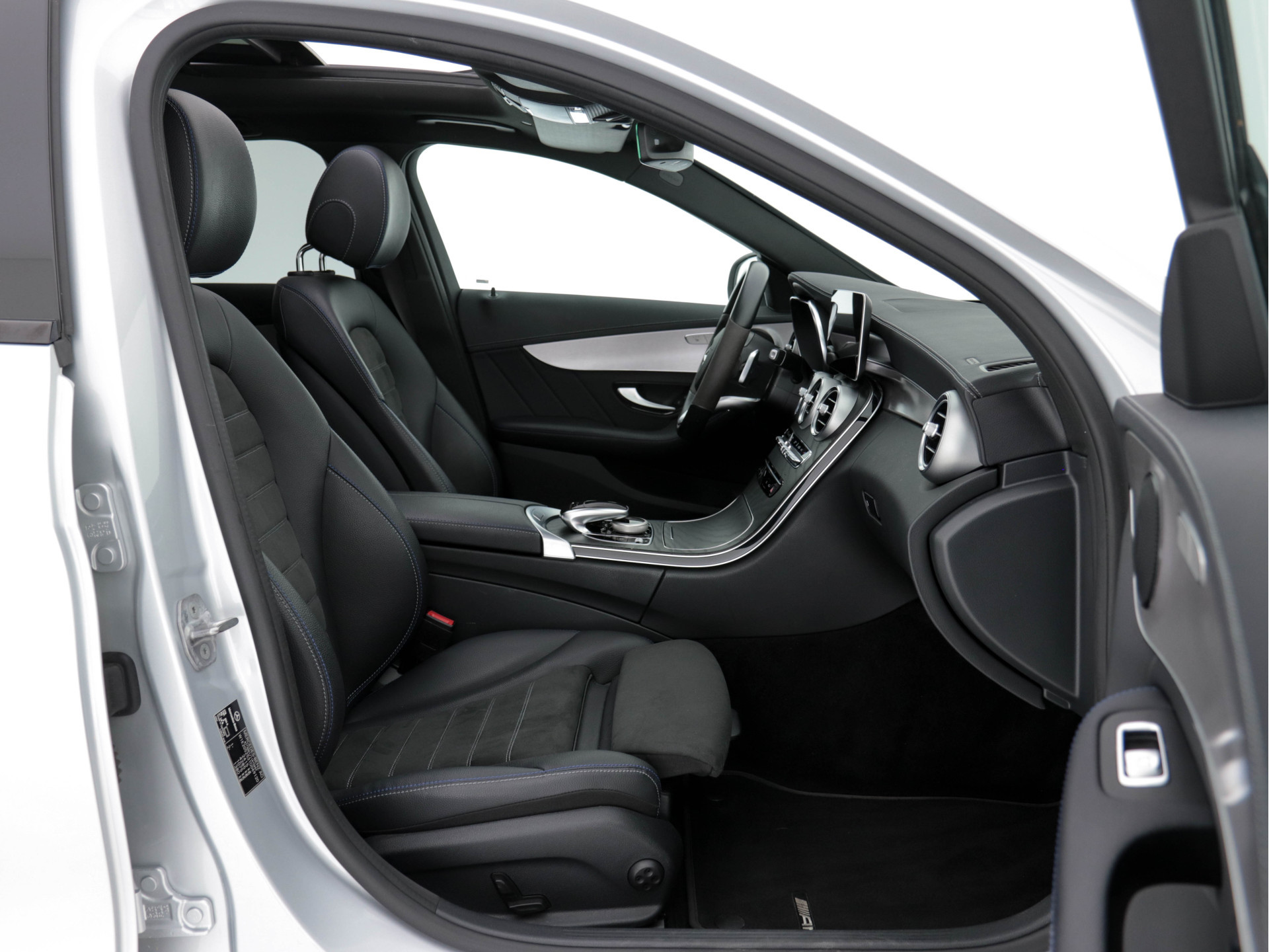 Mercedes-Benz C-klasse Estate 300 e Business Solution AMG Limited Plug in (INCL-BTW) Aut. *PANO | LEATHER-ALCANTARA | FULL-LED | NAVI-FULLMAP | TOP-VIEW | BLIND-SPOT | PREMIUM-AUDIO | DAB | CARPLAY | AMBIENT-LIGHT | DIGI-COCKPIT | SPORT-SEATS | 18"ALU*