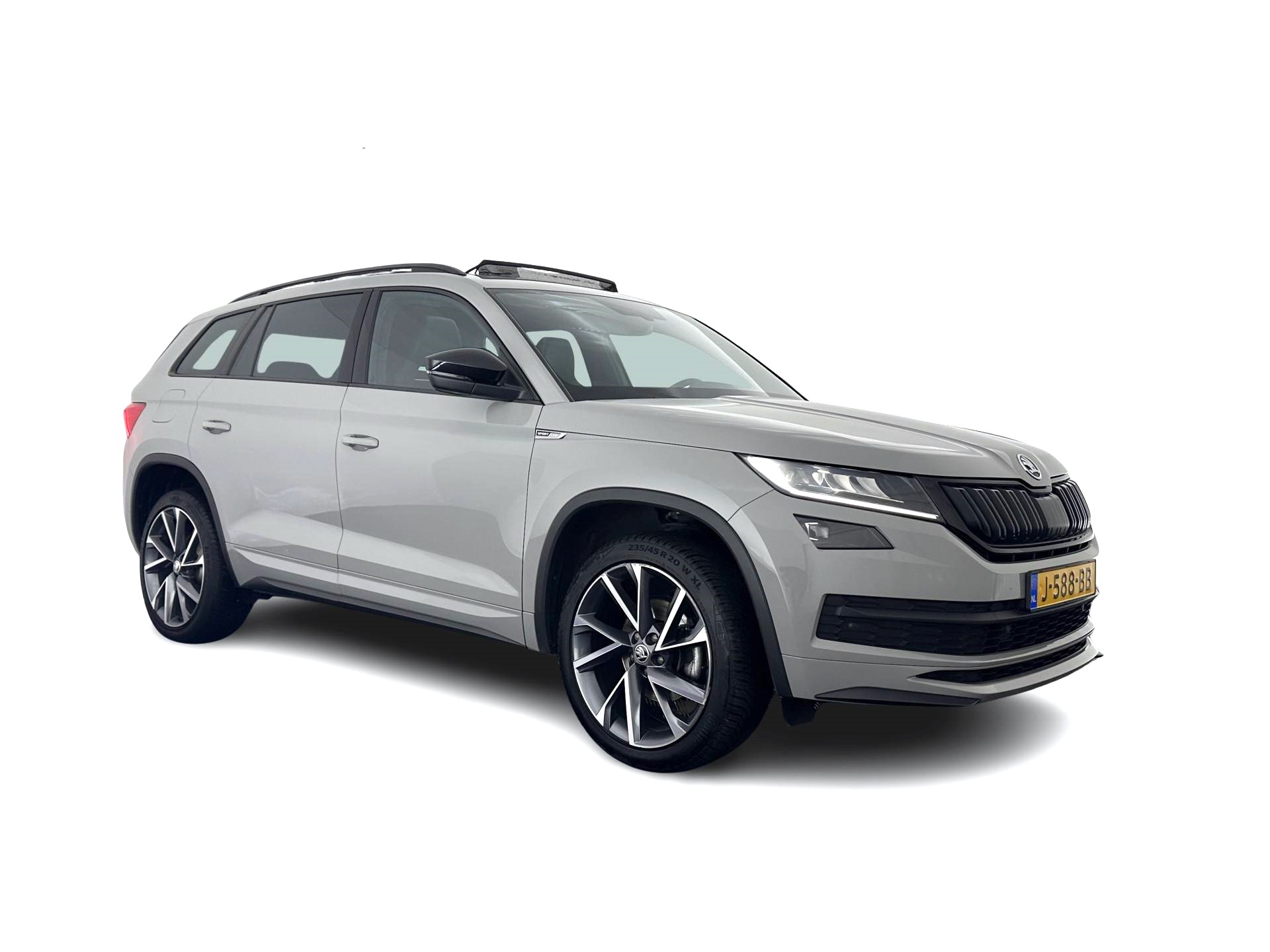 ŠKODA Kodiaq 1.5 TSI Sportline Business (INCL-BTW) Aut. *PANO | LEATHER-MICROFIBRE | FULL-LED | MEMORY-PACK | DIGI-COCKPIT | NAVI-FULLMAP | CAMERA | DAB+ | AMBIENT-LIGHT | KEYLESS | DAB+ | CARPLAY | PRIVACY-GLASS | 20"ALU*