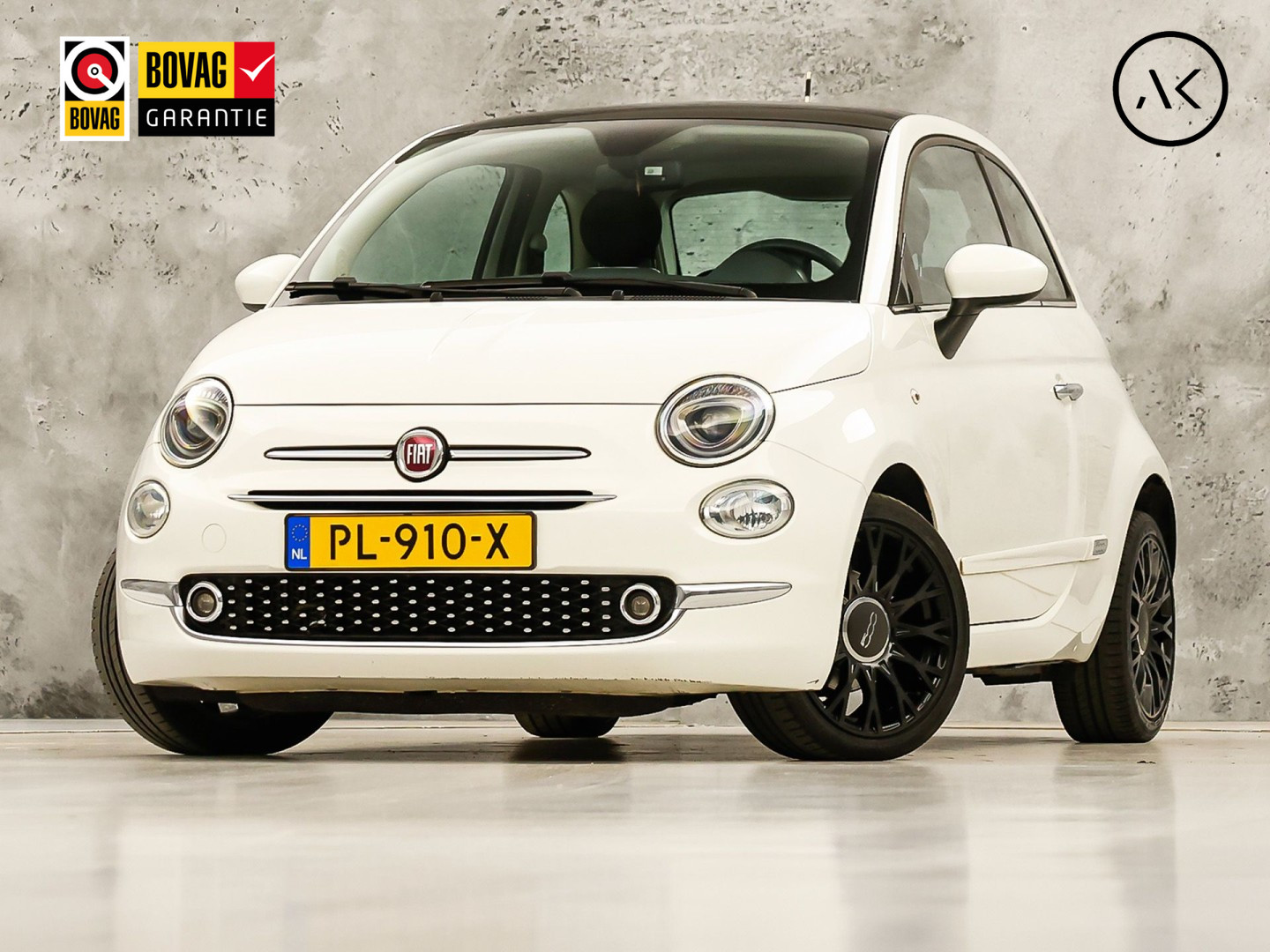 Fiat 500 0.9 TwinAir Turbo Lounge (PANORAMADAK, VIRTUAL COCKPIT, NAVIGATIE, CLIMATE, PARKEERSENSOREN, SPORTSTOELEN, CRUISE, LM VELGEN, NIEUWE APK, NIEUWSTAAT)