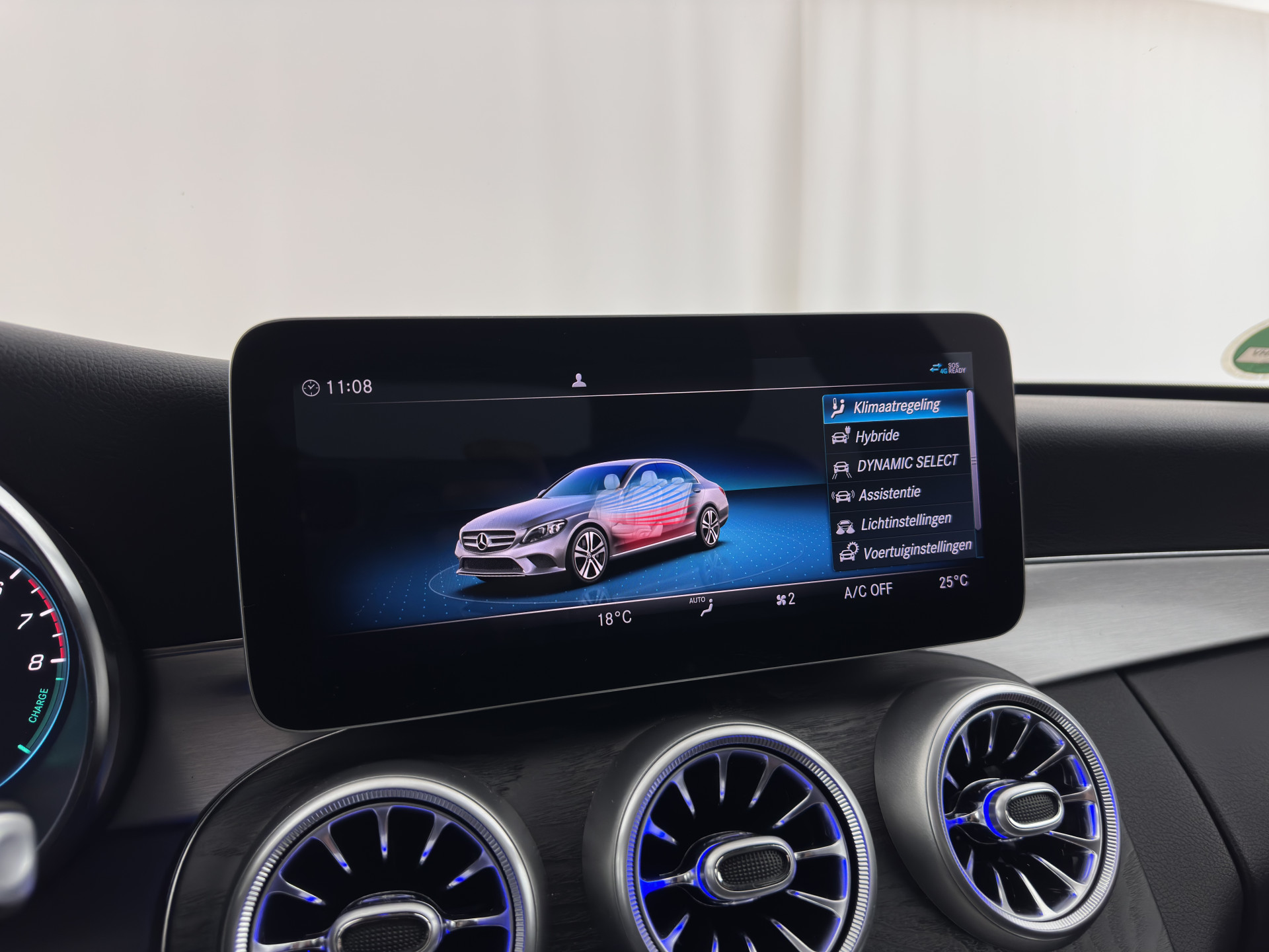 Mercedes-Benz C-klasse 300 e Business Solution AMG Limited ( Plug-In ) (INCL-BTW) *FULL-LEATHER | FULL-LED | BURMESTER | AMBIENT-LIGHT | BLIND-SPOT | HEATED-SPORTSEATS | DIGI-COCKPIT | NAVI-FULLMAP | CAMERA | DAB+ | PRIVACY-GLASS | 18''ALU*