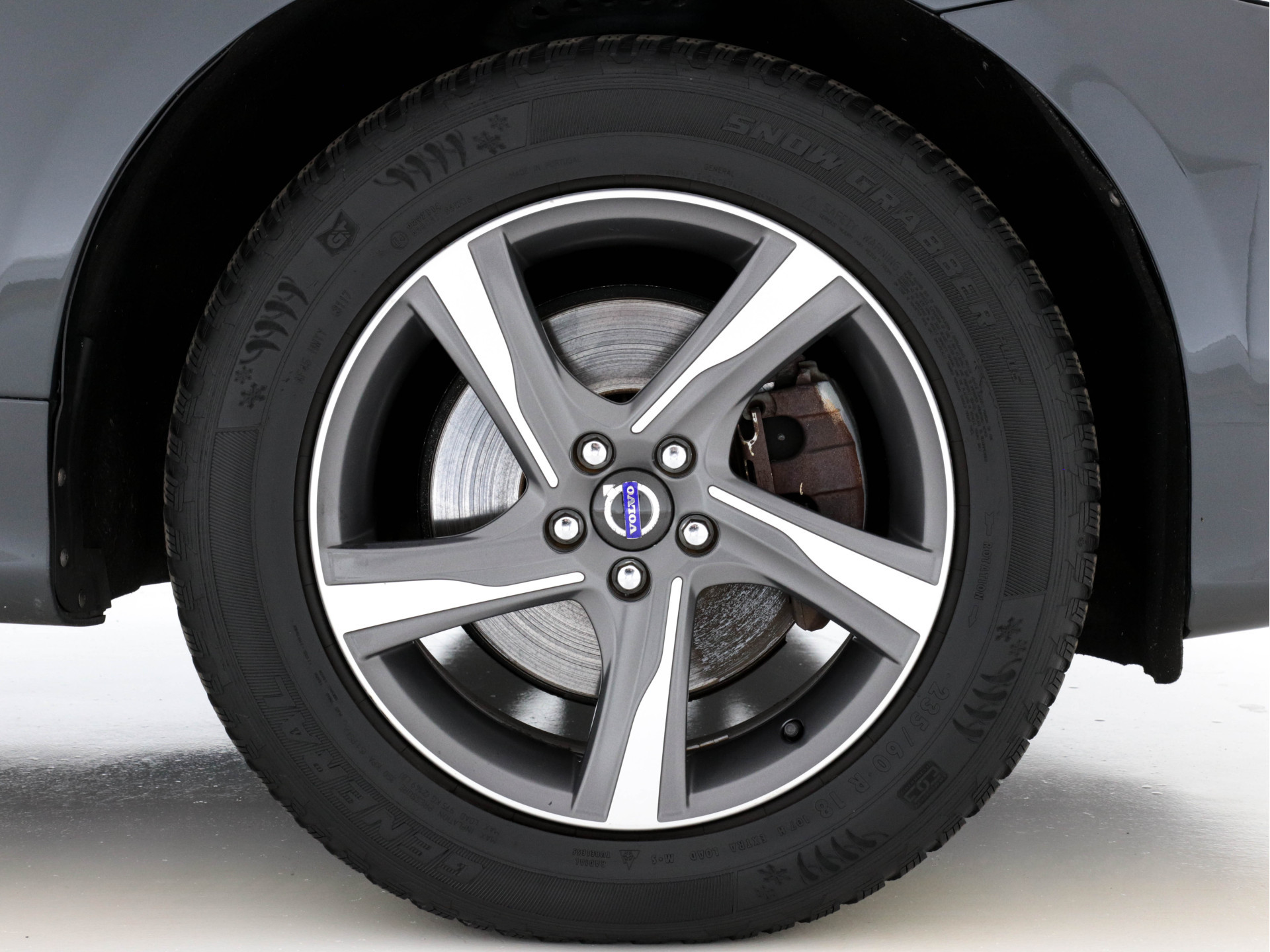 Volvo XC60 2.0 D4 R-Design FWD Aut. *NAVI-FULLMAP | LEATHER-ALCANTARA | ECC | HEATED-R-DESIGN-SPORTSEATS | PRIVACY-GLASS |  PDC | SHIFT-PADDLES | CRUISE | 18"ALU*