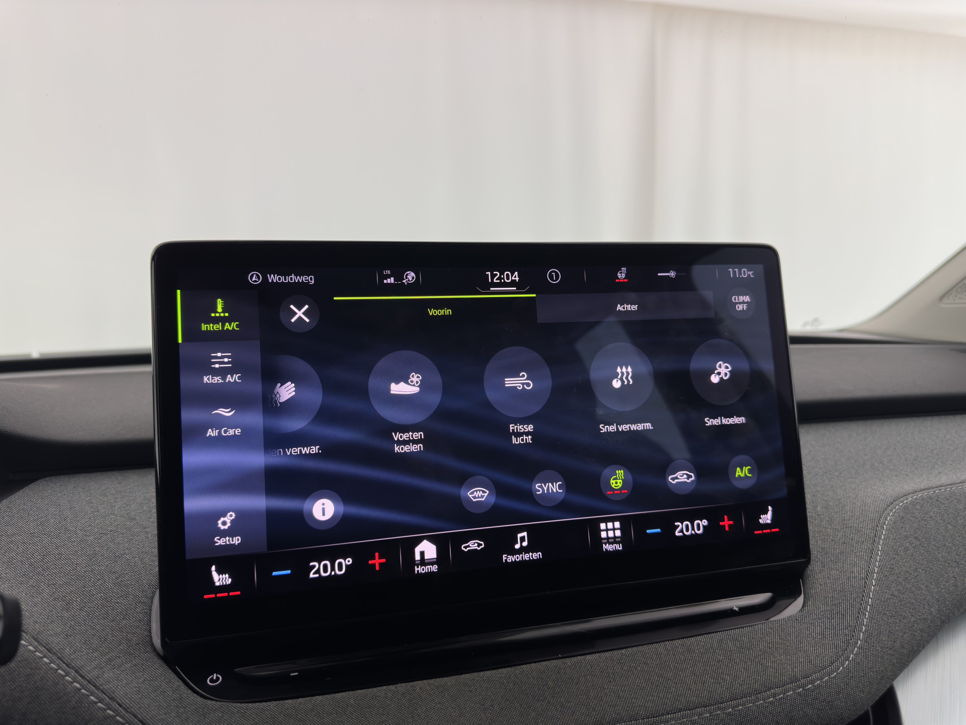 ŠKODA Enyaq iV 80 [ 3-Fase ] {SOH-88% } (INCL-BTW) *LEATHER-FABRIC | FULL-LED | DIGI-COCKPIT | CAMERA | KEYLESS | NAVI-FULLMAP | AMBIENT-LIGHT | ECC | HEATED-COMFORTSEATS | DAB+ | PDC | CRUISE | CARPLAY | TOWBAR | 19"ALU*