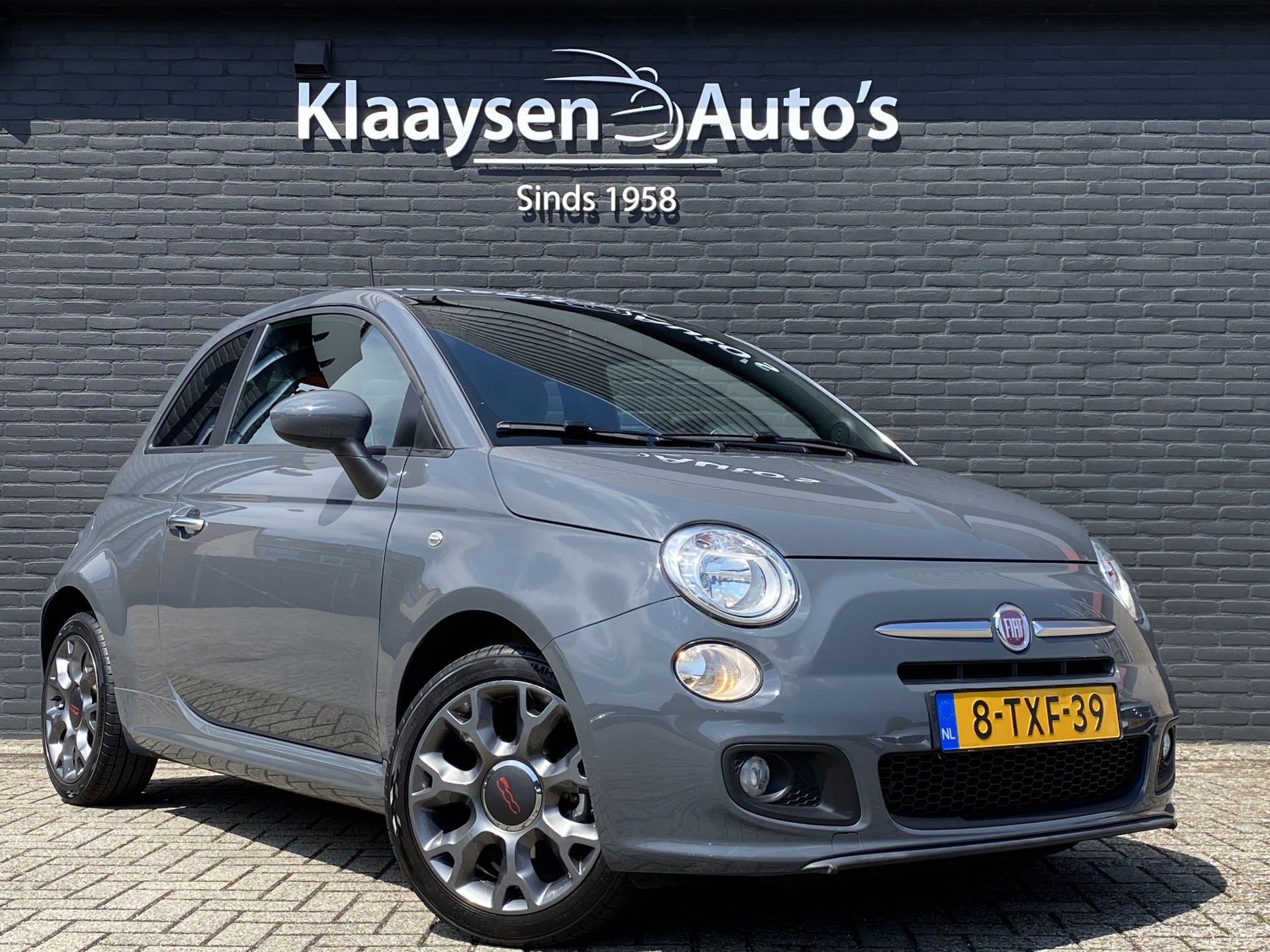 Fiat 500 0.9 TwinAir Turbo 500S | sportstoelen | airco | lichtmetalen velgen | bluetooth | 87.000 KM