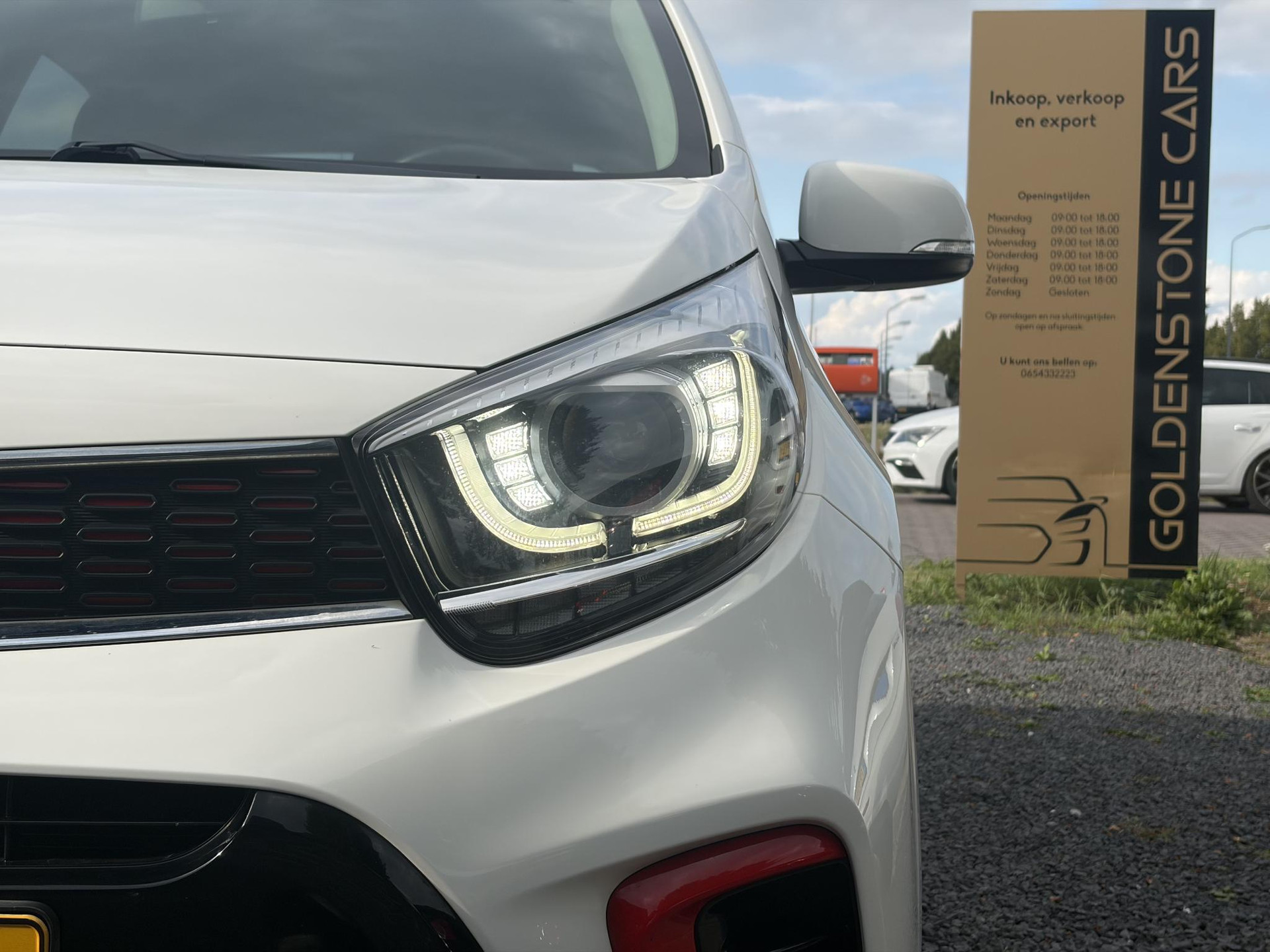 Kia Picanto 1.0 T-GDI GT-Line ✓102pk✓Draadloze telefoonlader✓Carplay✓2e Eigenaar✓Keyless✓Camera✓Stoelverw-Stuurverw✓Leder✓Navi✓Airco✓Cruise✓Lm velgen✓Pdc✓N.A.P✓Net beurt gehad✓Apk tot 09-2027