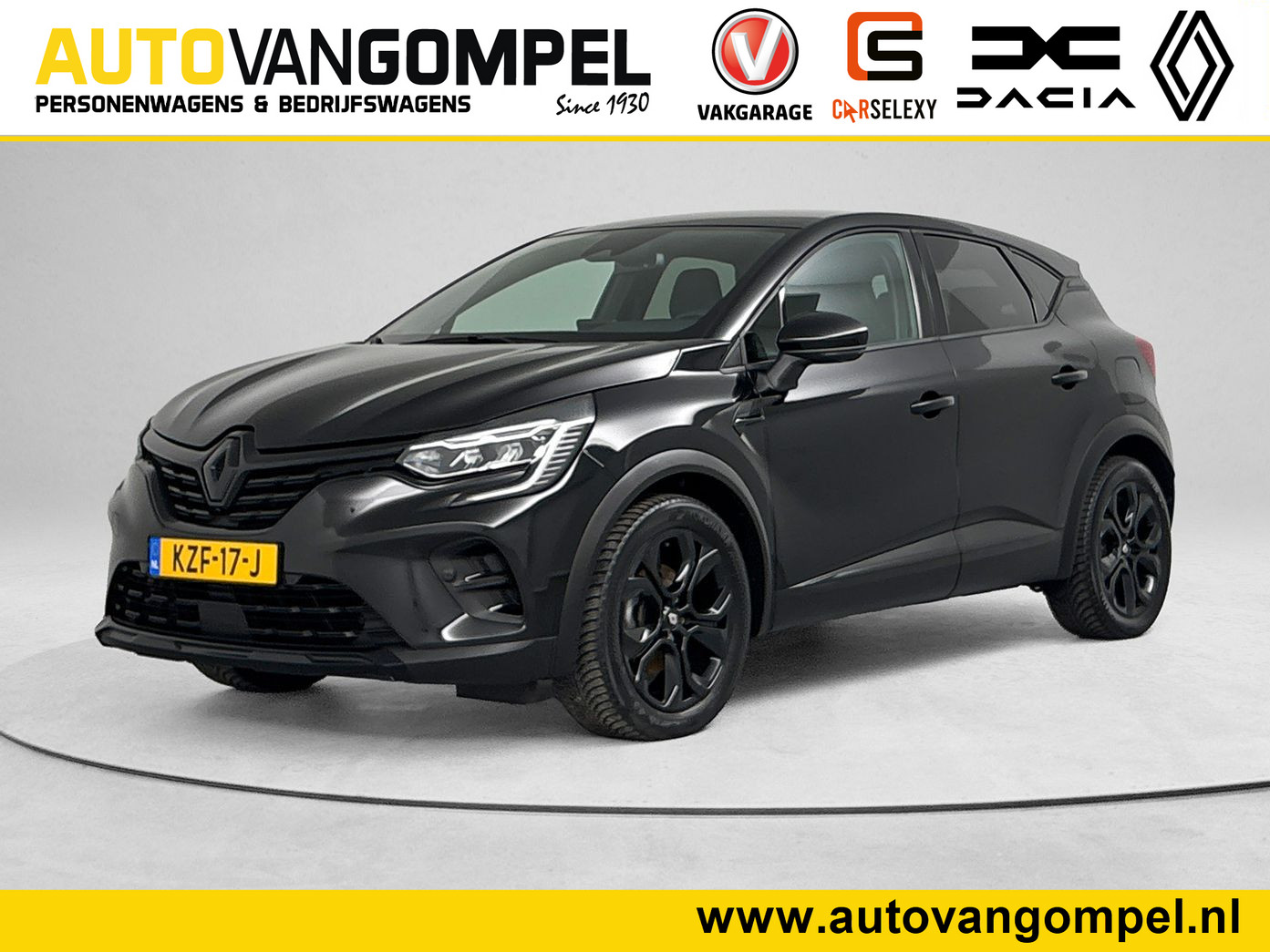 Renault Captur E-Tech plug-in hybrid 160PK SL Rive Gauche | 360 CAMERA | WINTER PACK | NAVI GROOT | BLACK EDITION