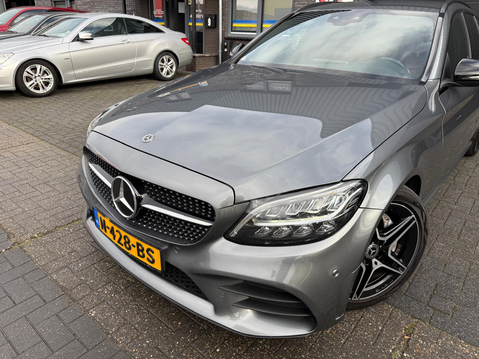 Mercedes-Benz C-klasse Estate 180 Business Solution AMG | 1E EIGENAAR | 3/6/12MND GARANTIE | DAB | LED | AUTOMAAT | LEDER | CRUISE | SFEERVERLICHTING |