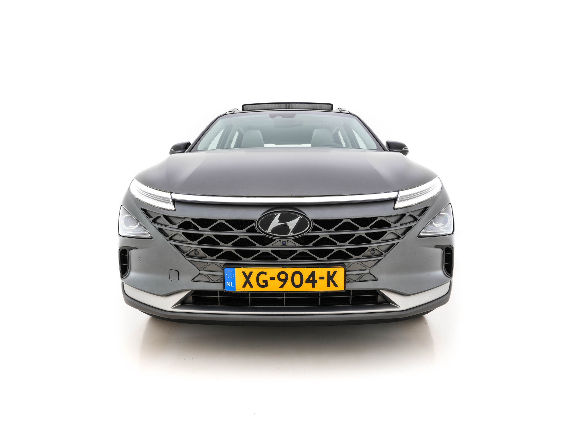 Hyundai NEXO FCEV Plus Pack [ HYDROGENIUM ] (INCL-BTW) Aut. *PANO | LEATHER | NAVI-FULLMAP | ADAPTIVE-CRUISE |  FULL-LED | KEYLESS | DAB |  KRELL-AUDIO | DIGI-WIDESCREEN-COCKPIT | SURROUND-VIEW | SHIFT-PADDLES | COMFORT-SEATS |