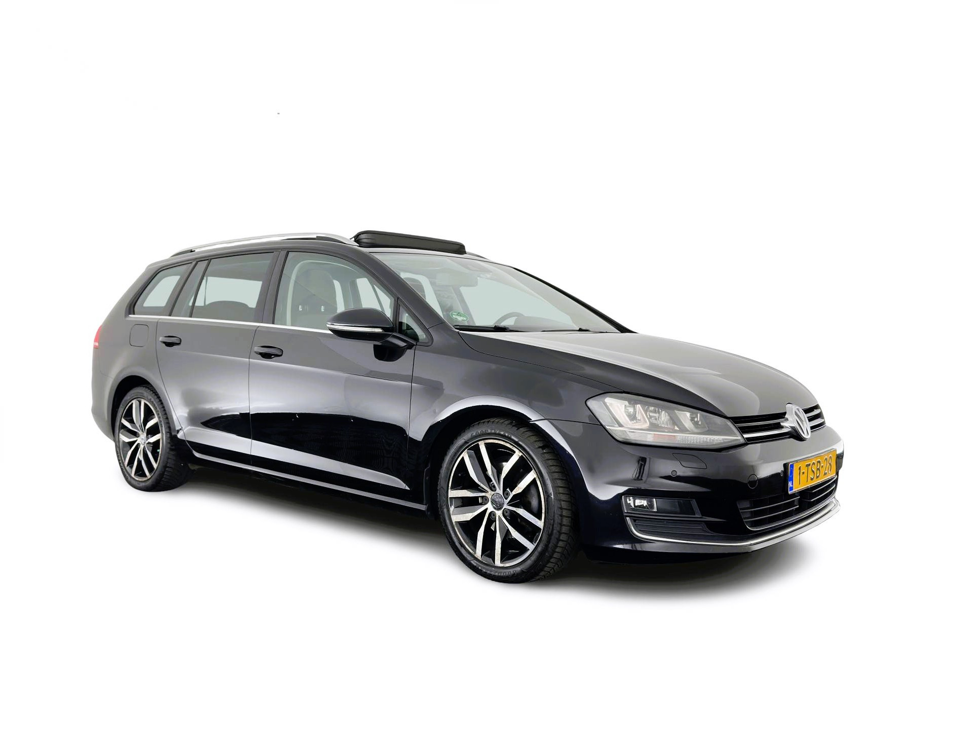 Volkswagen Golf Variant 1.4 TSI Highline Aut. *PANO | ADAPTIVE-CRUISE | LEATHER-FABRIC | XENON | DYNAUDIO-SOUND | KEYLESS | NAVI-FULLMAP | HEATED-ERGONOMIC-SPORTSEATS | ECC | PRIVACY-GLASS | PARKPILOT | 17''ALU*