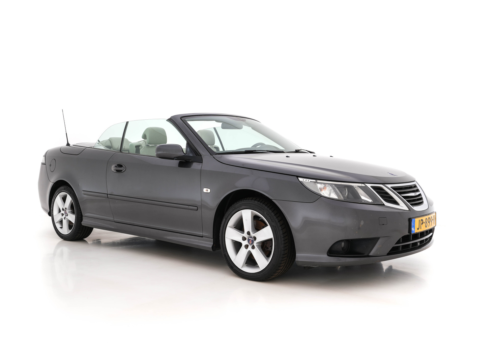Saab 9-3 Cabrio 1.9 TiD Vector *NAVI-FULLMAP | NAPPA-LEATHER | ECC | PDC | CRUISE | HEATED-COMFORTSEATS | TOWBAR | 17''ALU*