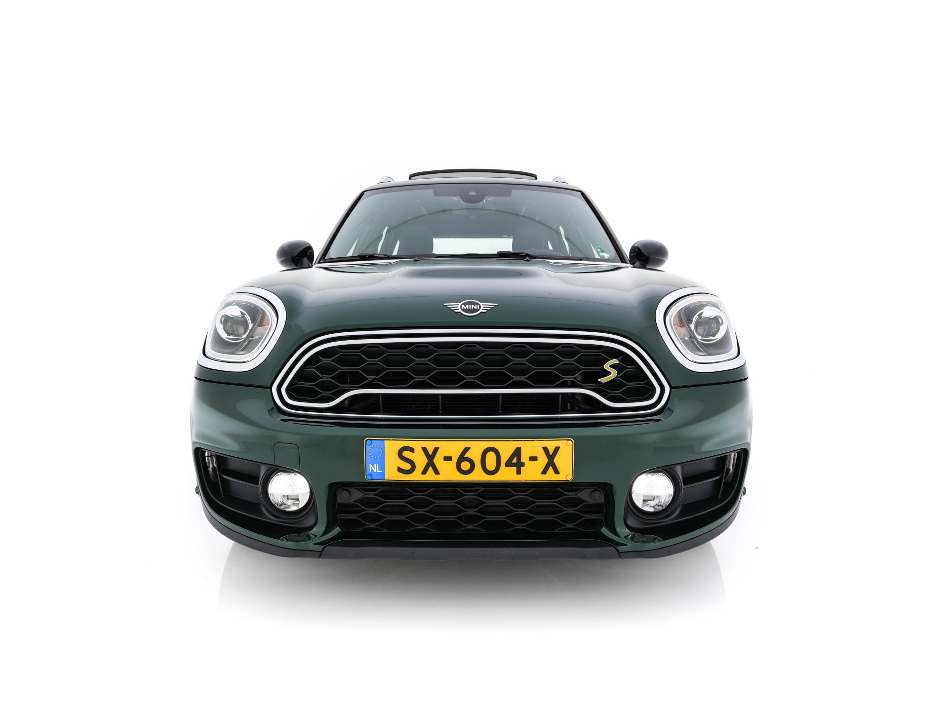 MINI Mini Countryman 2.0 Cooper S E ALL4 Chili Plug-In (INCL-BTW) Aut. *PANO | LEATHER-FABRIC | FULL-LED | SPORT-SEATS | KEYLESS | NAVI-FULLMAP | ECC | AMBIENT-LIGHT | PDC | CRUISE | 18''ALU*