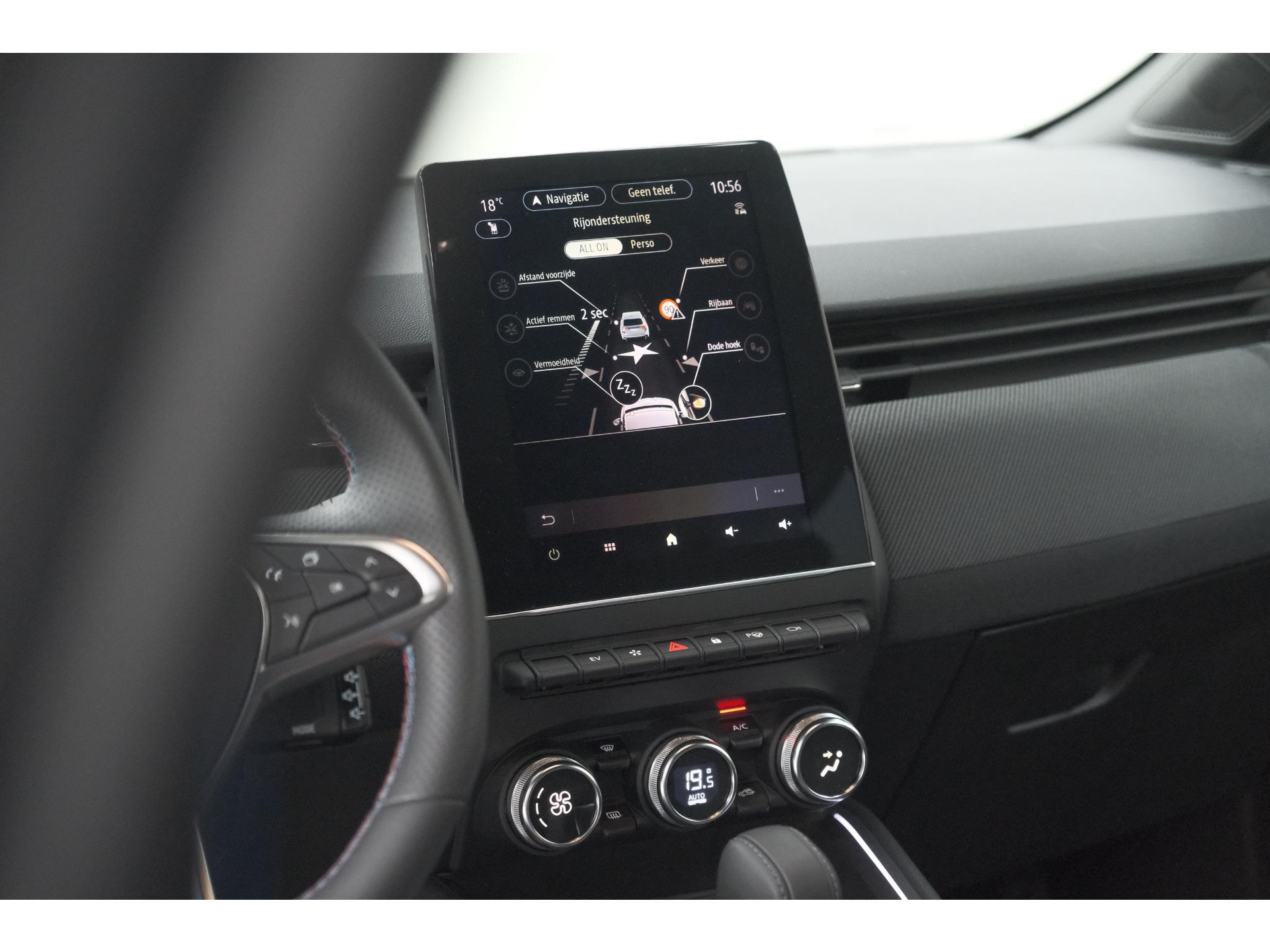 Renault Clio 1.6 E-Tech Full Hybrid 145 esprit Alpine | 360 Camera | Adaptieve Cruise Control | Dodehoekdetectie | 9.3 Inch Infotainmentscherm