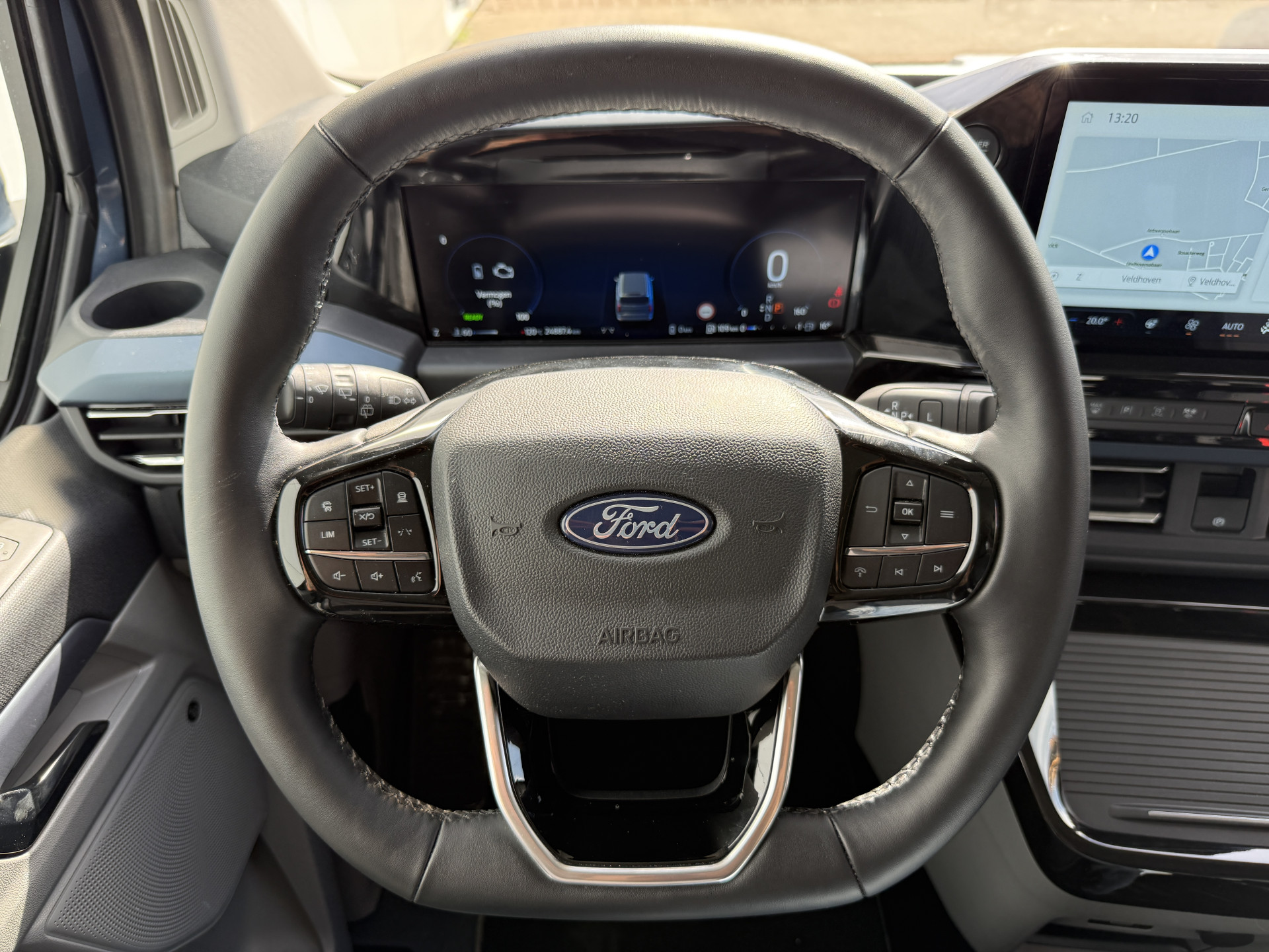 Ford Tourneo Custom 233PK PHEV Prijs Incl. BPM Excl. BTW Automaat 8-Personen Automaat LED B&O Audio Lichtmetalen Velgen PDC Carplay Camera Parkeersensoren Cruise Control