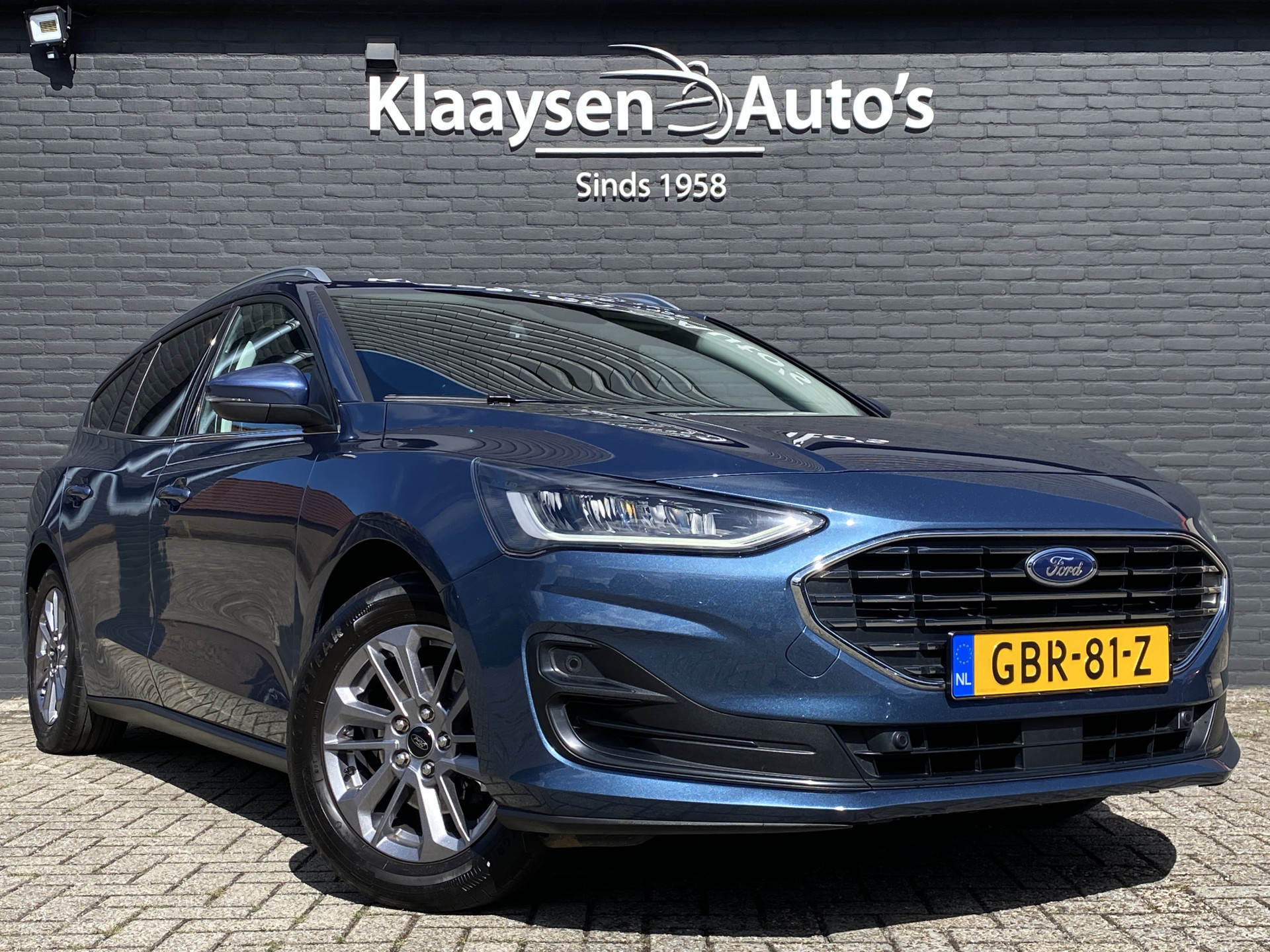 Ford Focus Wagon 1.0 EcoBoost Hybrid 155 pk Titanium AUT. | 1e eigenaar | dealer onderh. | navigatie | cruise control | BTW auto