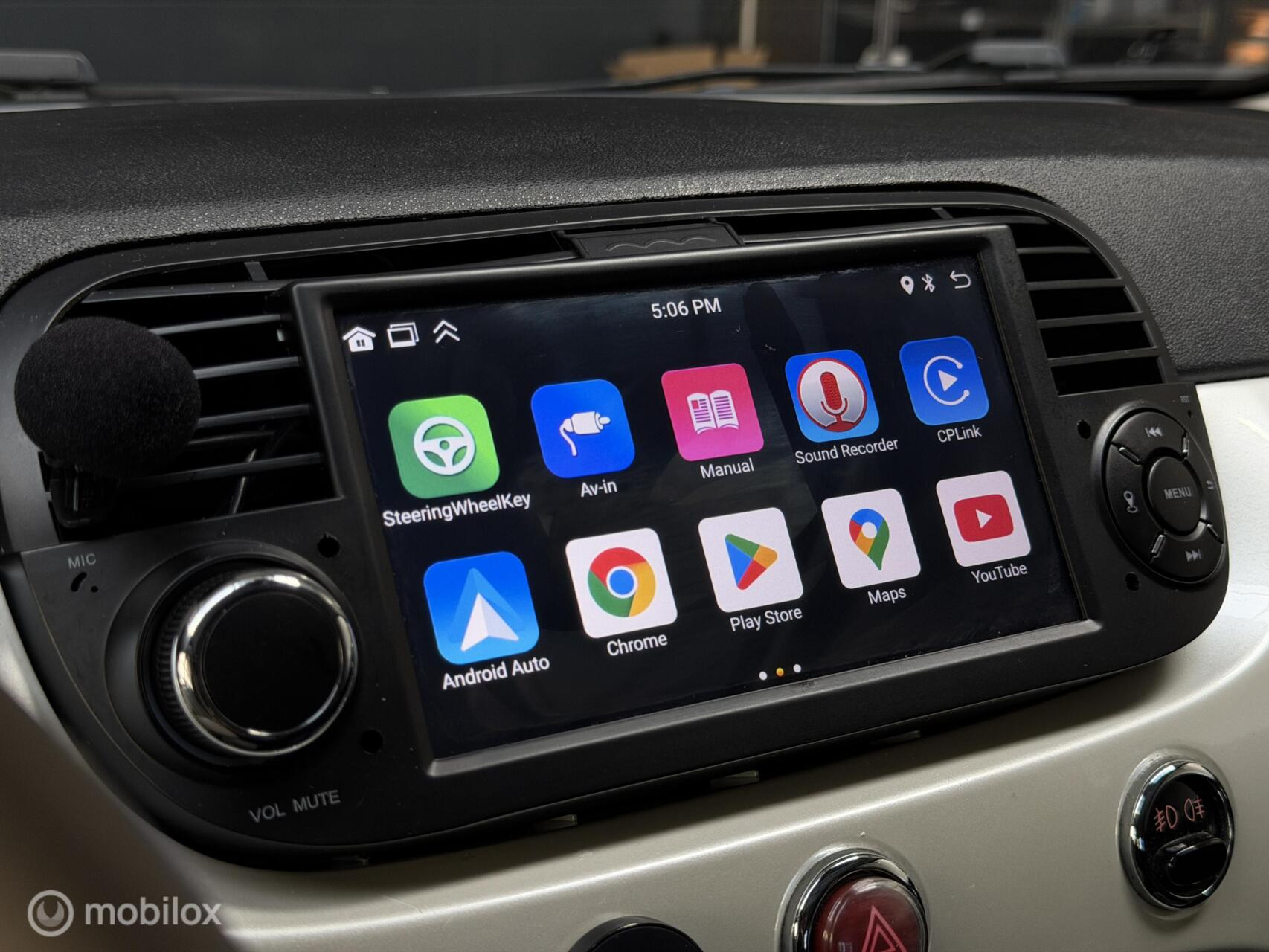Fiat 500 1.2 Lounge|Automaat|Panodak|Leder|CarPlay|Abarth Look