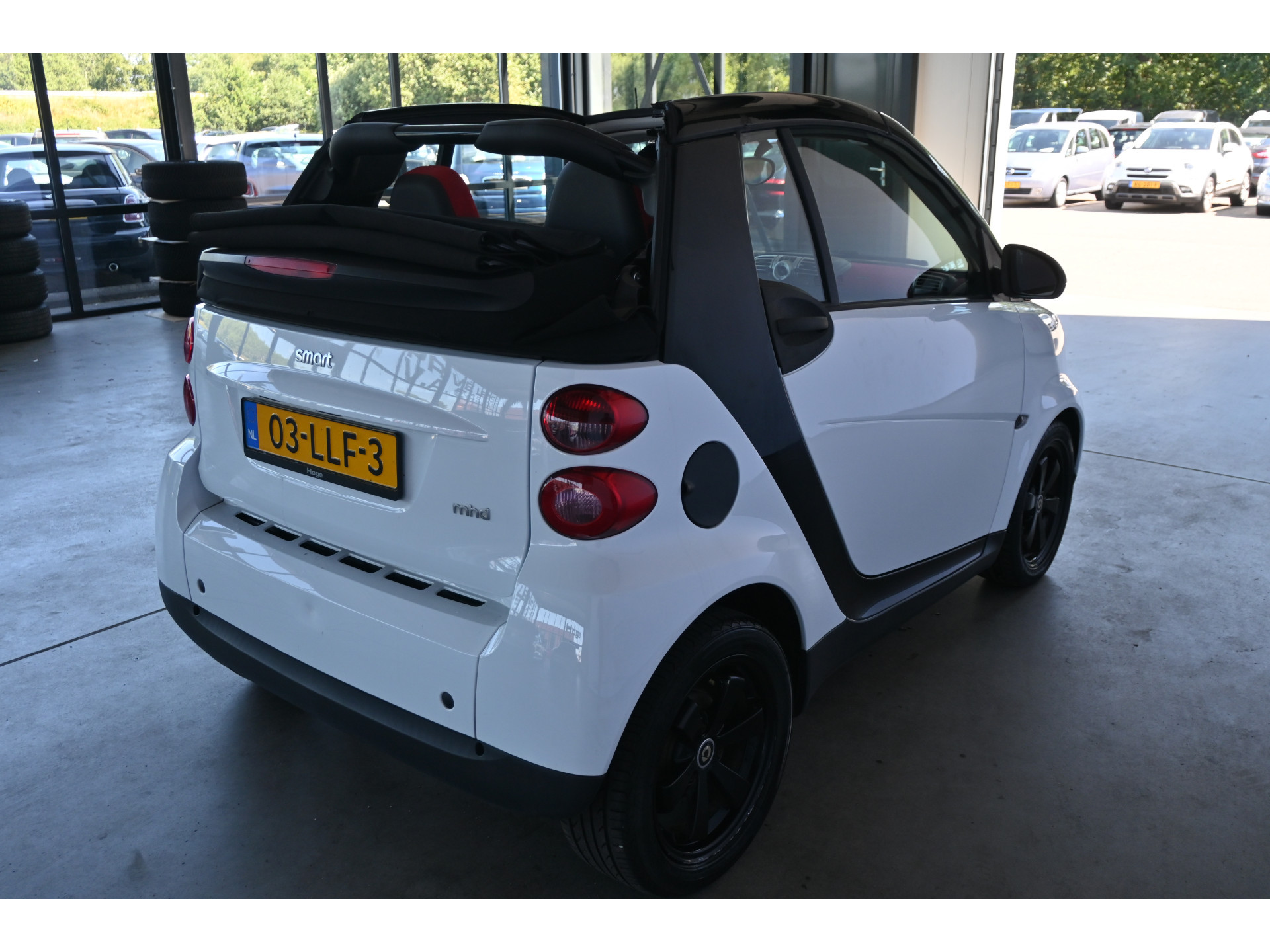 Smart fortwo cabrio 1.0 mhd Passion Automaat Airco Elektrisch Pakket! Inruil Mogelijk!
