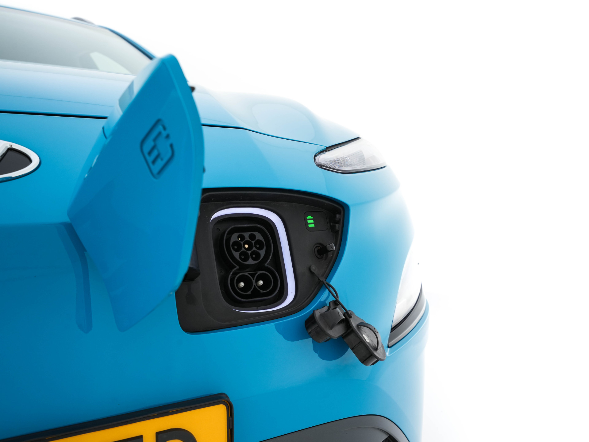 Hyundai Kona EV Fashion 39 kWh [ 3-Fase ] {SOH-100%} (INCL-BTW) Aut.*HEATPUMP | HEAD-UP | NAVI-FULLMAP | DIGI-COCKPIT | FULL-LED | KRELL-AUDIO | LANE-ASSIST | KEYLESS | CAMERA | SHIFT-PADDLES | DAB | ADAPTIVE-CRUISE | COMFORT-SEATS | 17"ALU*