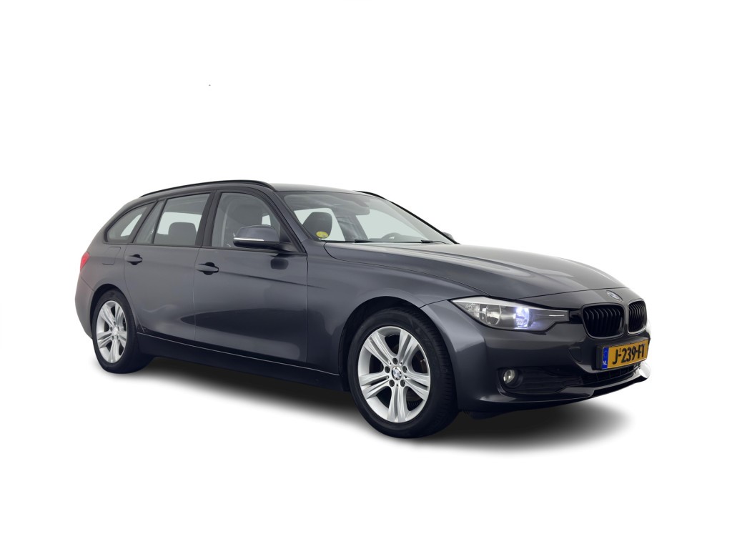 BMW 3-serie Touring 316d High Executive *FULL-LEATHER | NAVI-FULLMAP | HEATED-COMFORTSEATS | AIRCO | CRUISE | PDC | 17''ALU*