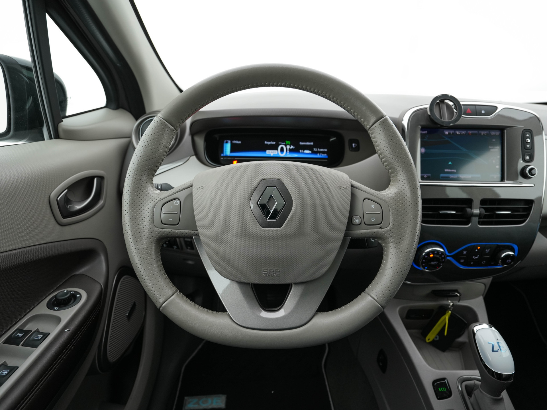 Renault ZOE R90 Bose 41 kWh (Inclusive-Battery) [ 3-Fase-22kW ] {SOH-85%} Aut.*LEATHER | BOSE-AUDIO | NAVI-FULLMAP | FULL-LED | DIGI-COCKPIT | CRUISE | ECC | PDC | PRIVACY-GLASS | HEATED-COMFORTSEATS | 16"ALU*