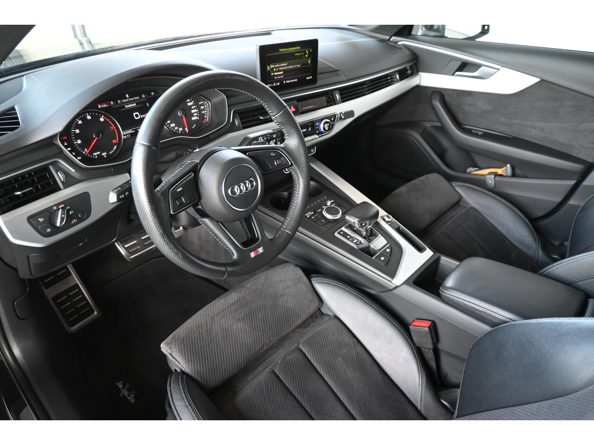 Audi A4 Avant 1.4 TFSI Sport S line edition Nap! Automaat Clima Navigatie Cruise LED Stoelverwarming Goed Onderhouden! Inruil Mogelijk!
