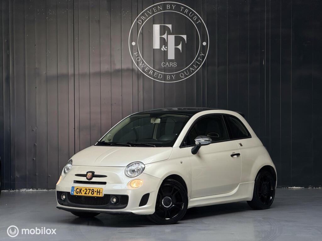 Fiat 500 1.2 Lounge|Automaat|Panodak|Leder|CarPlay|Abarth Look