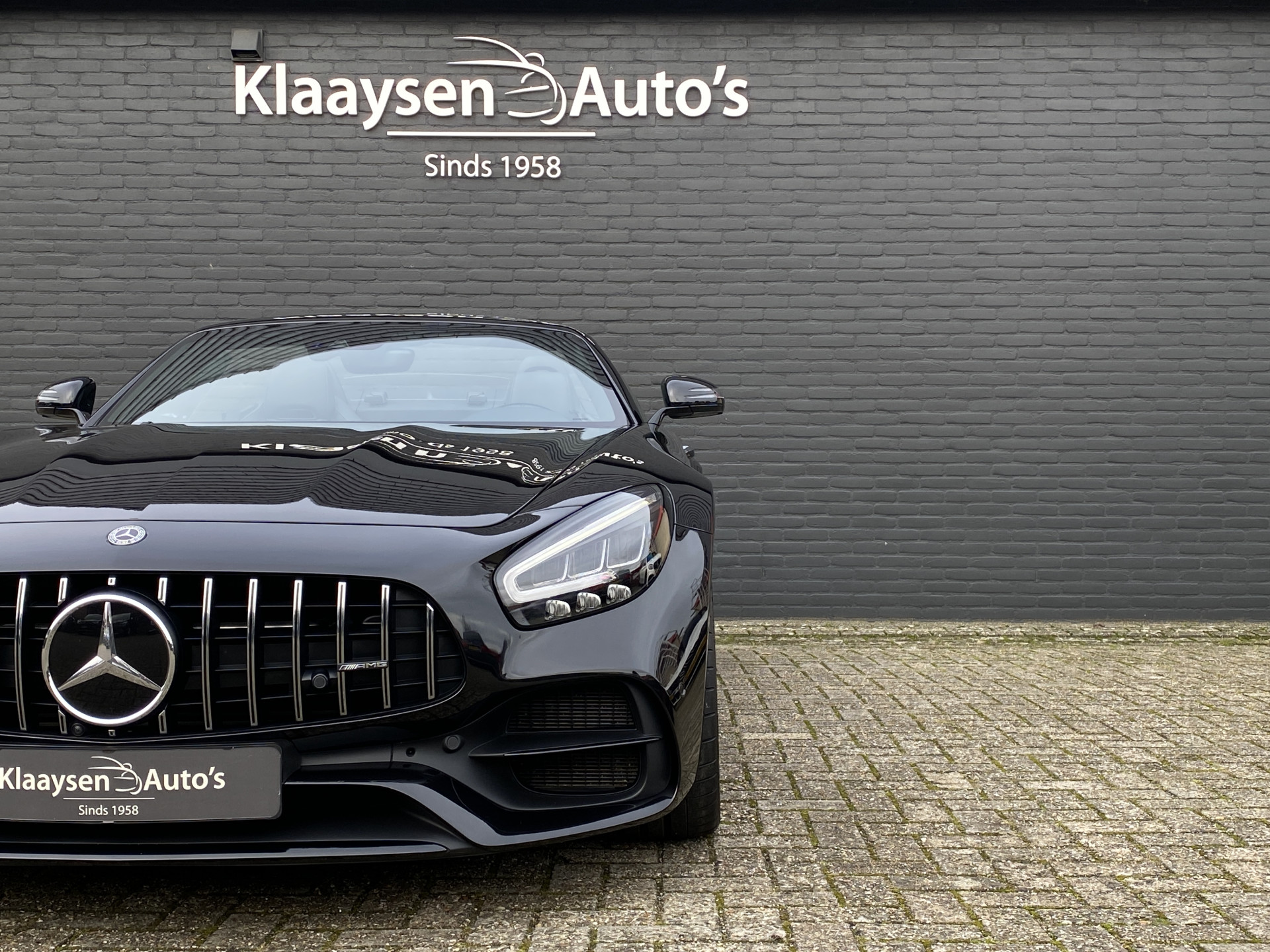 Mercedes-Benz AMG GT C Roadster 4.0 Premium V8 577 pk AUT. | dealer onderhouden | achteras besturing | memory stoel | adaptieve cruise | 360 camera