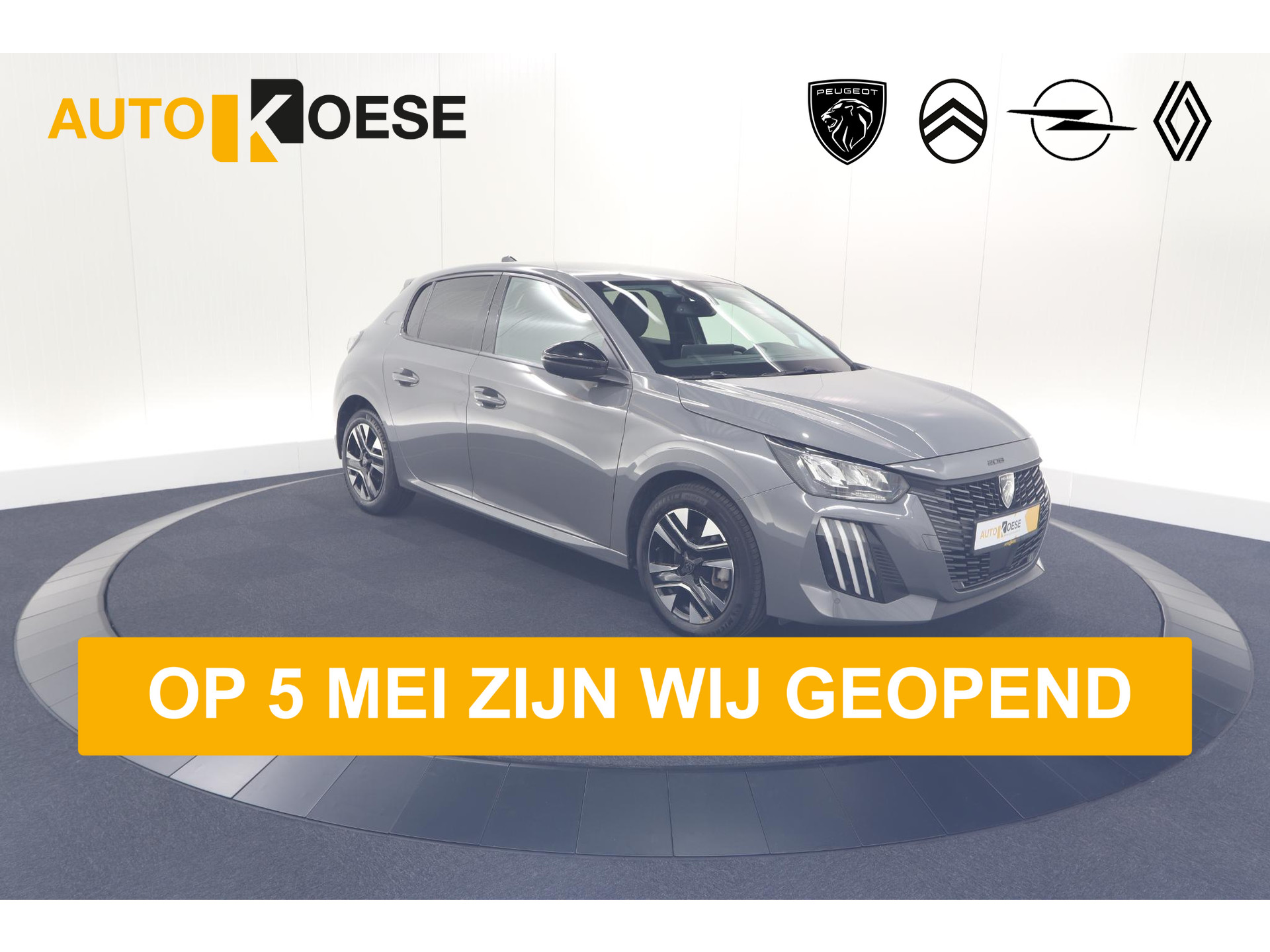 Peugeot 208 PureTech 100 Allure | Gris Selenium | Apple Carplay | Parkeersensoren | Climate Control