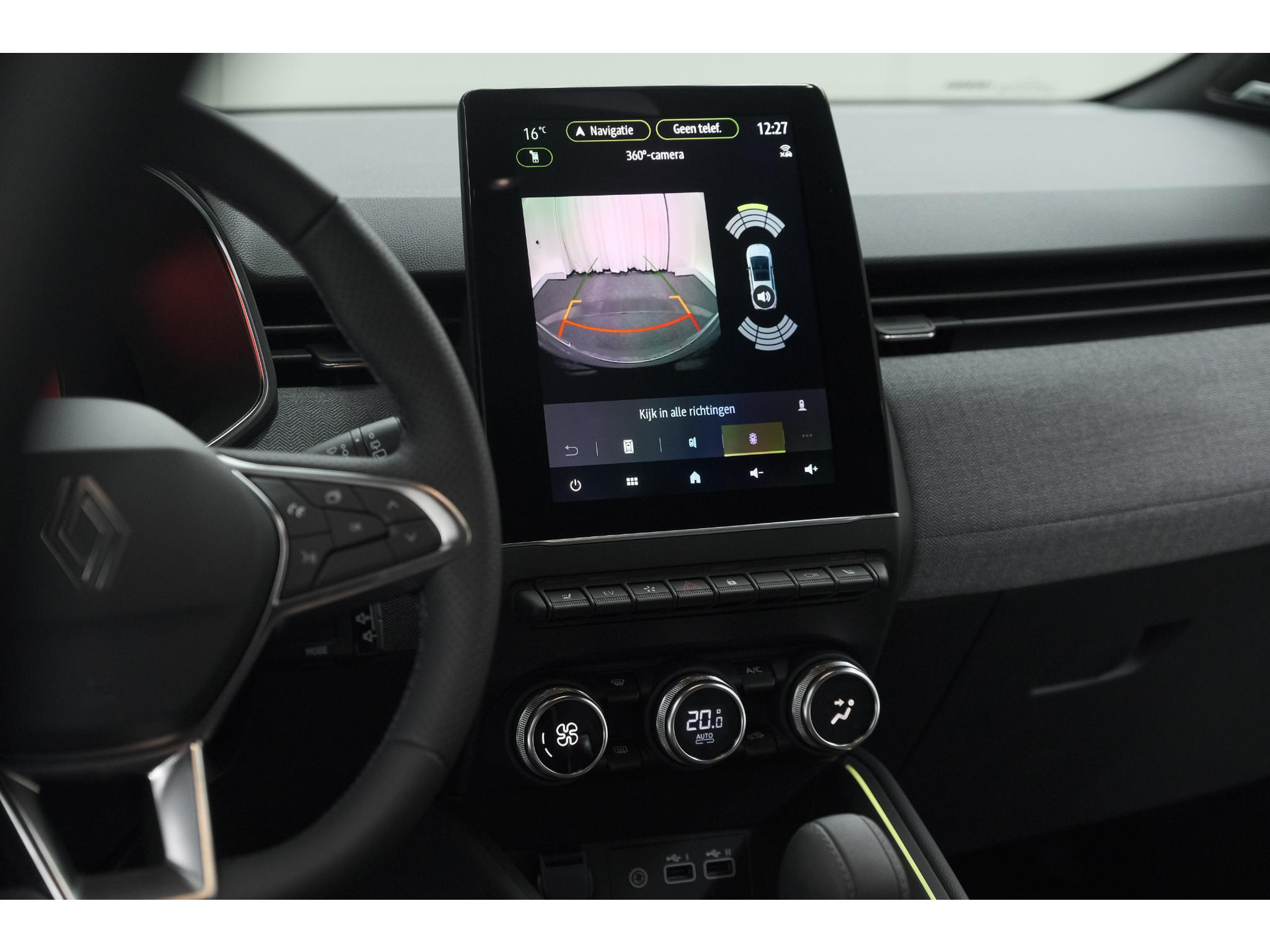 Renault Clio 1.6 E-Tech Full Hybrid 145 Techno | 360 Camera | Bose Audio | Stoelverwarming | 9.3 Inch Groot Scherm