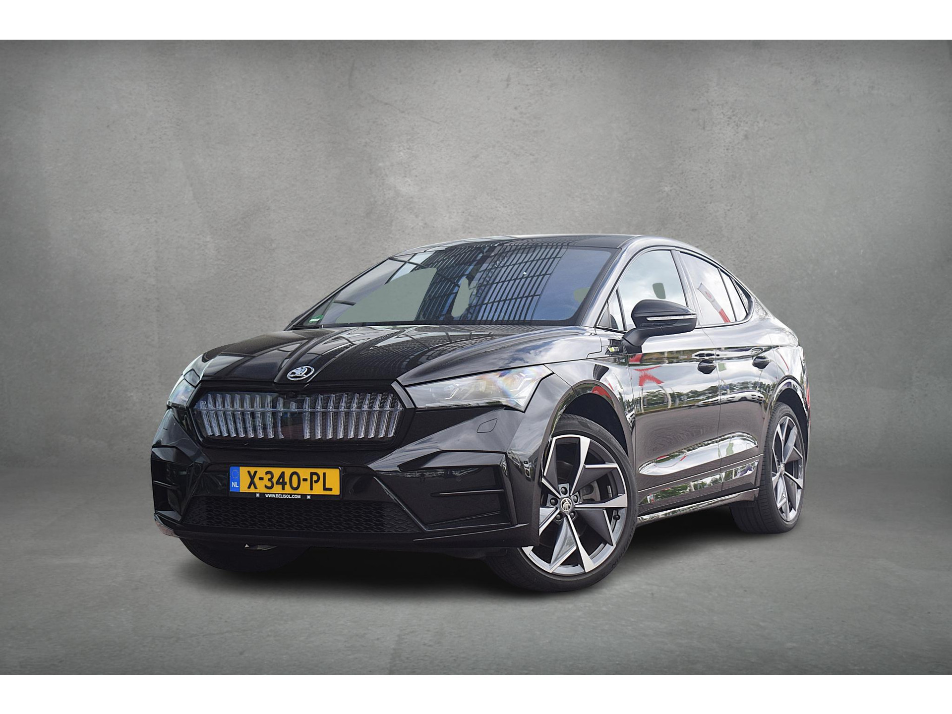 Skoda Enyaq Coupé iV 80 RS | SOH: 95,1% | Pano | Memory | Alcantara | Matrix | Stuurverwarming