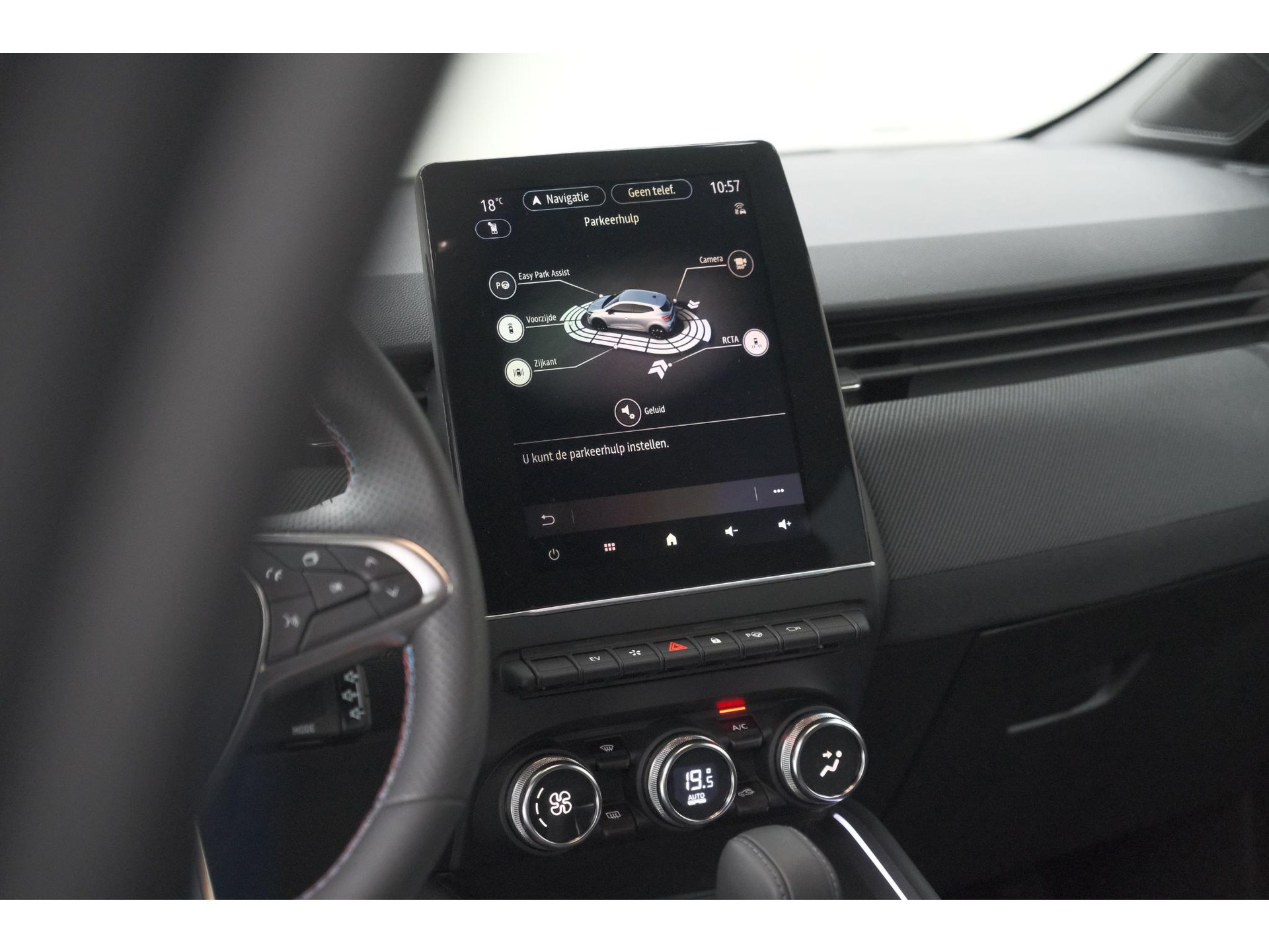 Renault Clio 1.6 E-Tech Full Hybrid 145 esprit Alpine | 360 Camera | Adaptieve Cruise Control | Dodehoekdetectie | 9.3 Inch Infotainmentscherm
