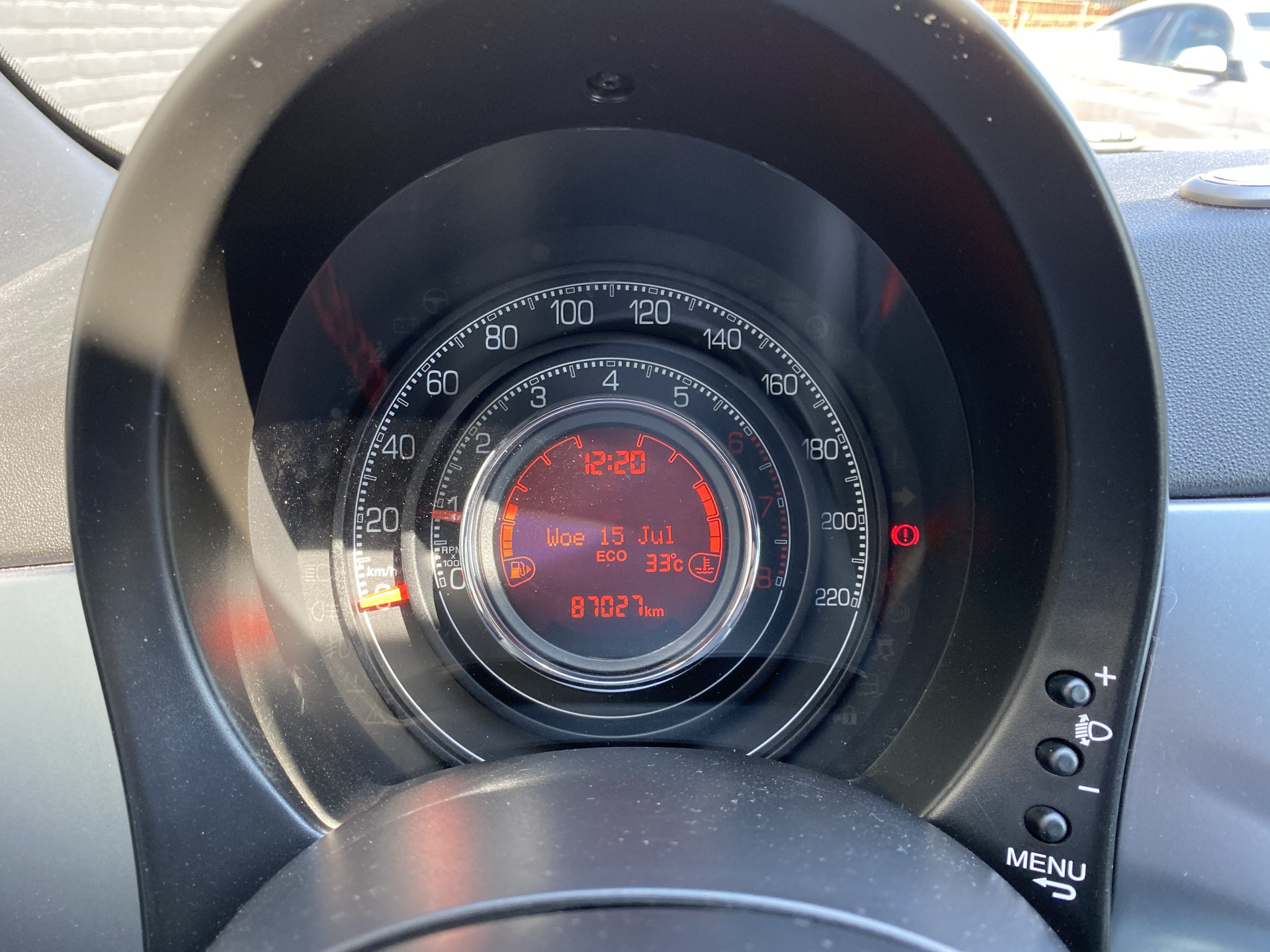 Fiat 500 0.9 TwinAir Turbo 500S | sportstoelen | airco | lichtmetalen velgen | bluetooth | 87.000 KM