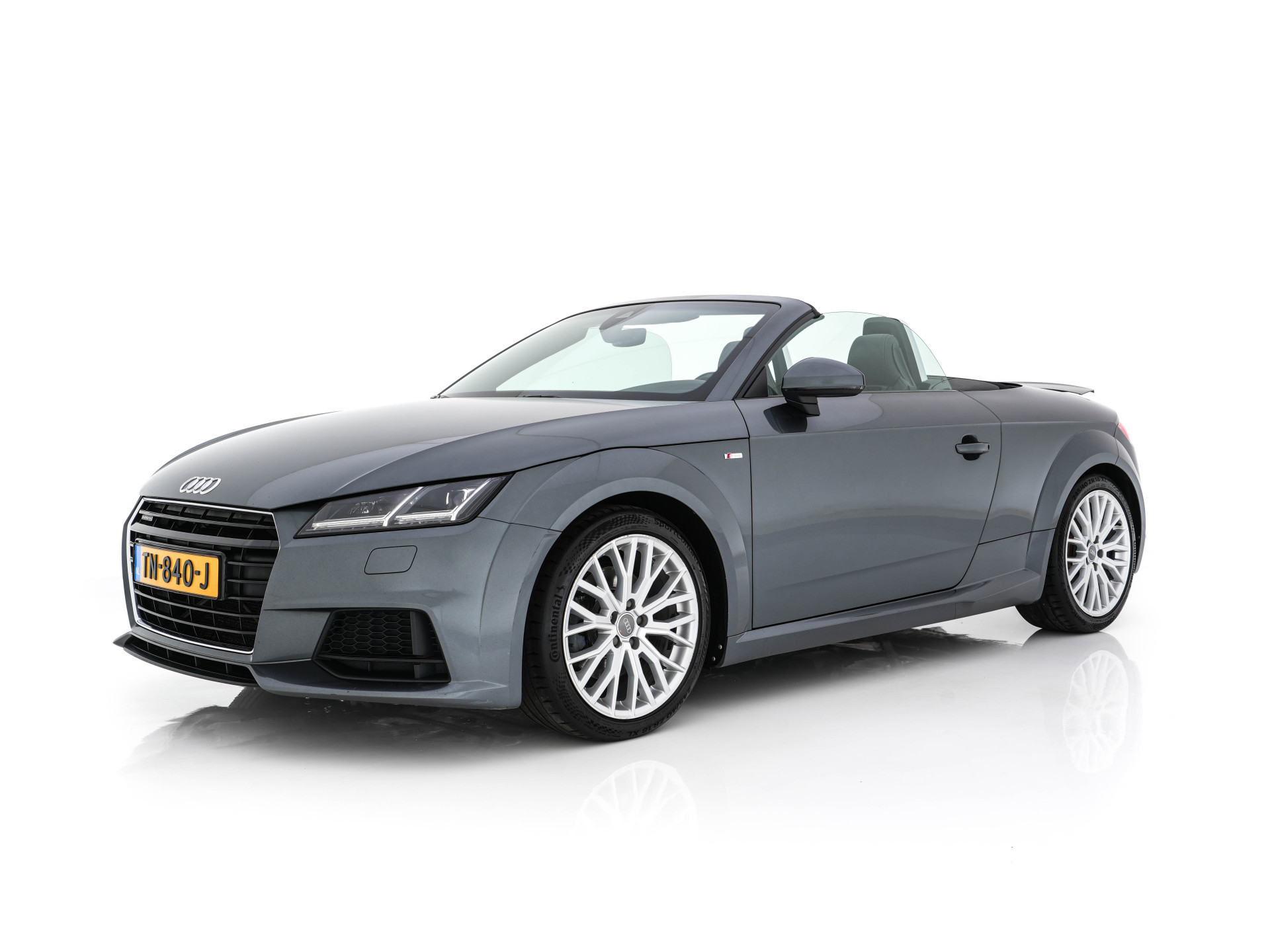 Audi TT Roadster 2.0 TFSI S-Line Pro Line Quattro Aut. *LEATHER-ALCANTARA | FULL-LED | BANG&OLUFSEN-AUDIO | DIGI-COCKPIT | AIR-SCARF | HEATED-SPORTSEATS | NAVI-FULLMAP | DAB+ | KEYLESS | ECC | PDC | 18''ALU*