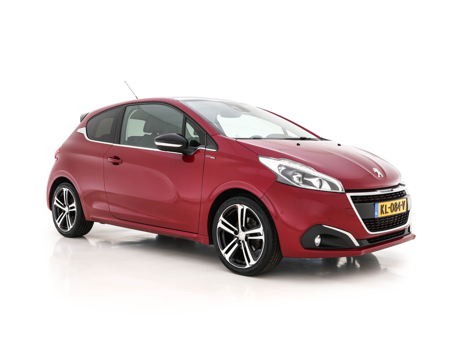 Peugeot 208 1.6 BlueHDi GT-line *PANO | LEATHER-FABRIC | JBL-AUDIO | HEATED-SPORTSEATS | NAVI-FULLMAP | CAMERA | DAB+ | PRIVACY-GLASS | TOWBAR | 17''ALU*