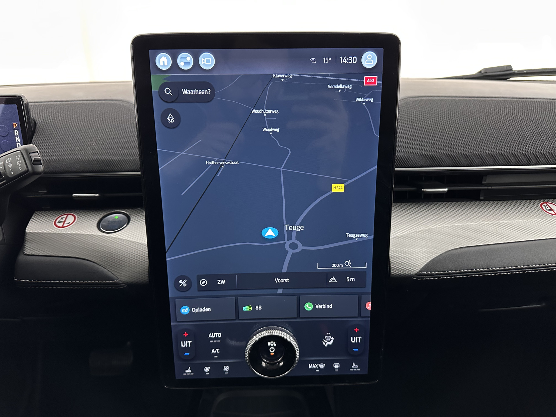 Ford Mustang Mach-E RWD 75 kWh [ 3-Fase-11kW ] {SOH-84%} (INCL-BTW) *LEATHER | FULL-LED | DAB | DIGI-COCKPIT | KEYLESS | NAVI-FULLMAP | CARPLAY | HEATED-COMFORTSEATS | TOPVIEW | ADAPTIVE-CRUISE | PRIVACY-GLASS | 18'' ALU*