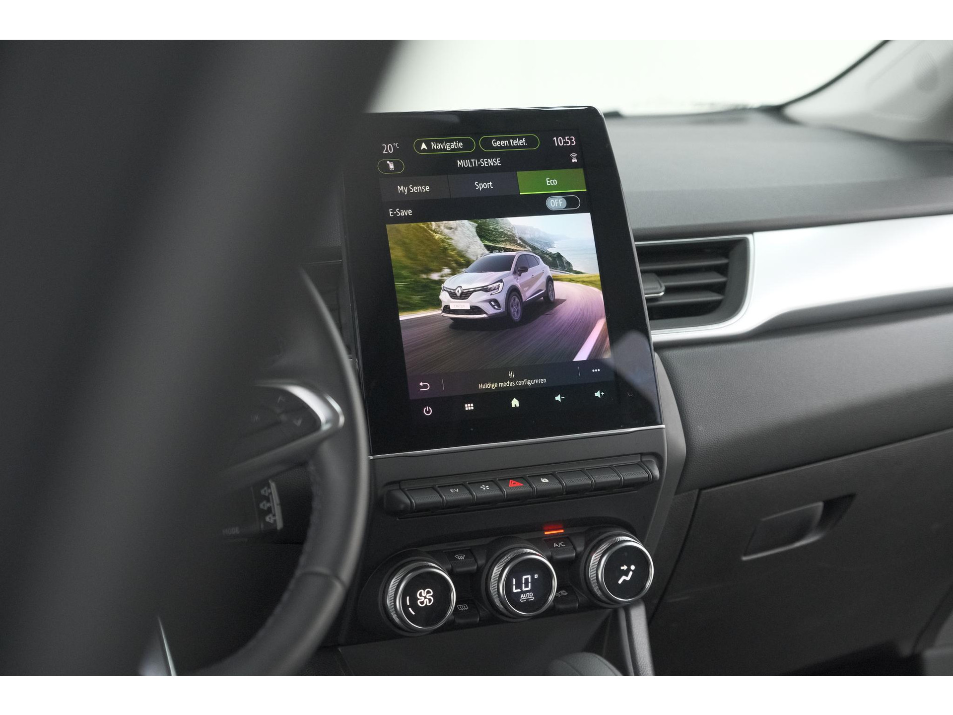 Renault Captur 1.6 E-Tech full hybrid 145 techno | Pack Full Screen | Camera | Navigatie | Allseason Banden