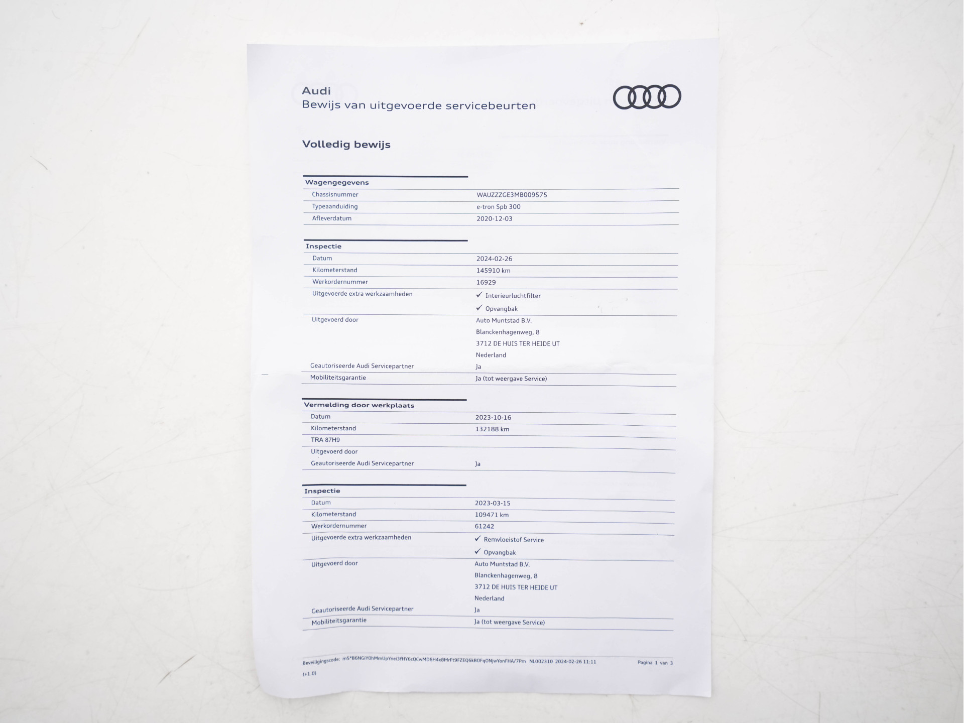 Audi e-tron Sportback 55 Quattro Business edition 95 kWh [ 3-Fase ] {SOH-100%} (INCL-BTW) *DIGI-COCKPIT | FULL-LED | MEMORY-PACK | DAB | KEYLESS | NAVI-FULLMAP | SHIFT-PADDLES | AUDI-SOUND | COMFORT-SEATS | 20''ALU*