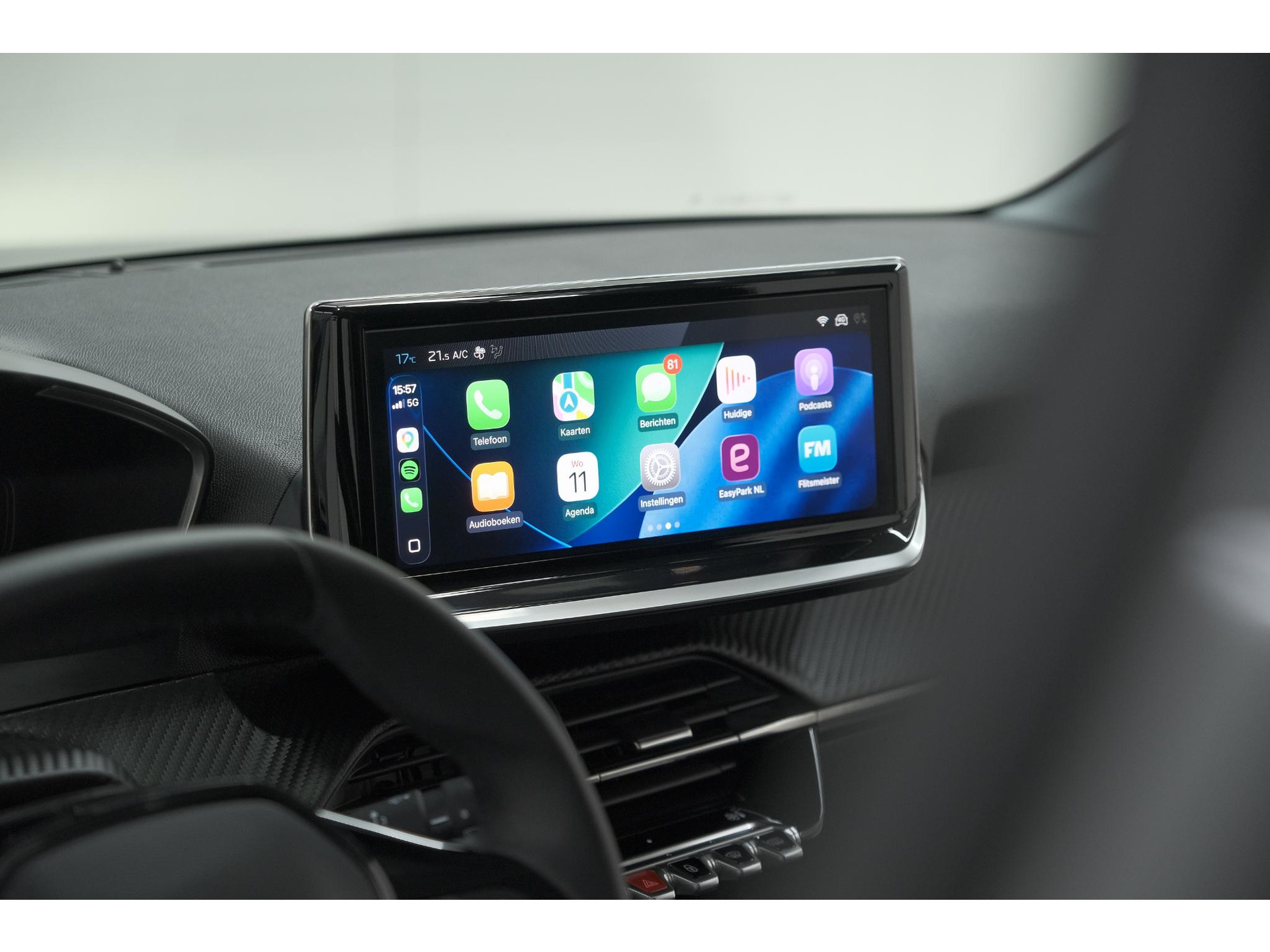 Peugeot 208 PureTech 100 Allure | Gris Selenium | Apple Carplay | Parkeersensoren | Climate Control